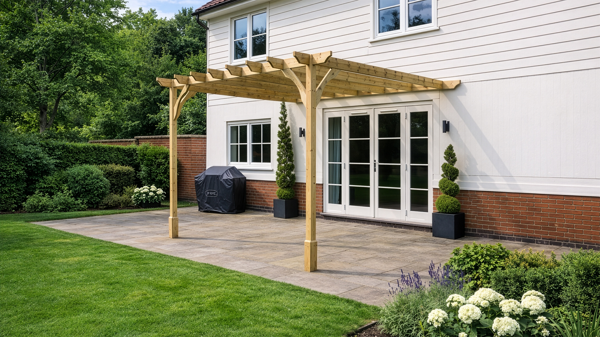 Wall Mounted Pergolas