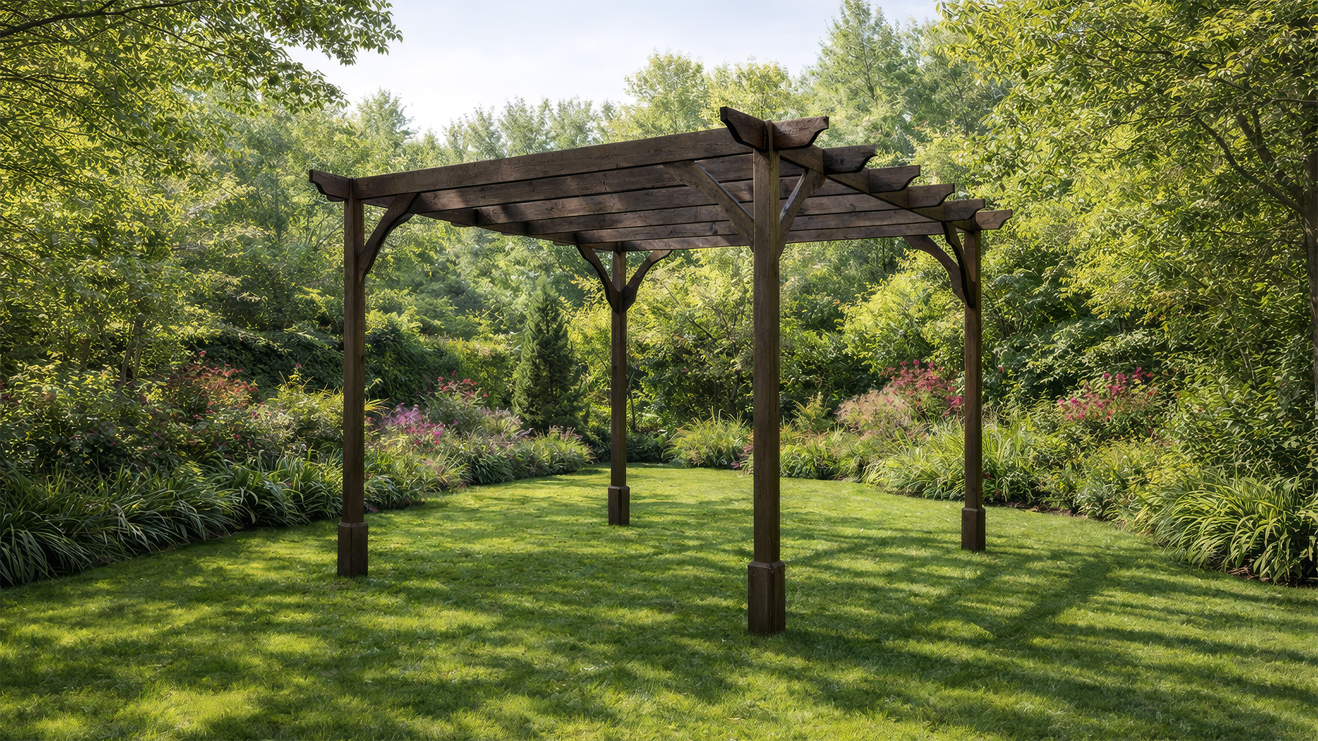 Clearance Grade Freestanding Premium Pergolas