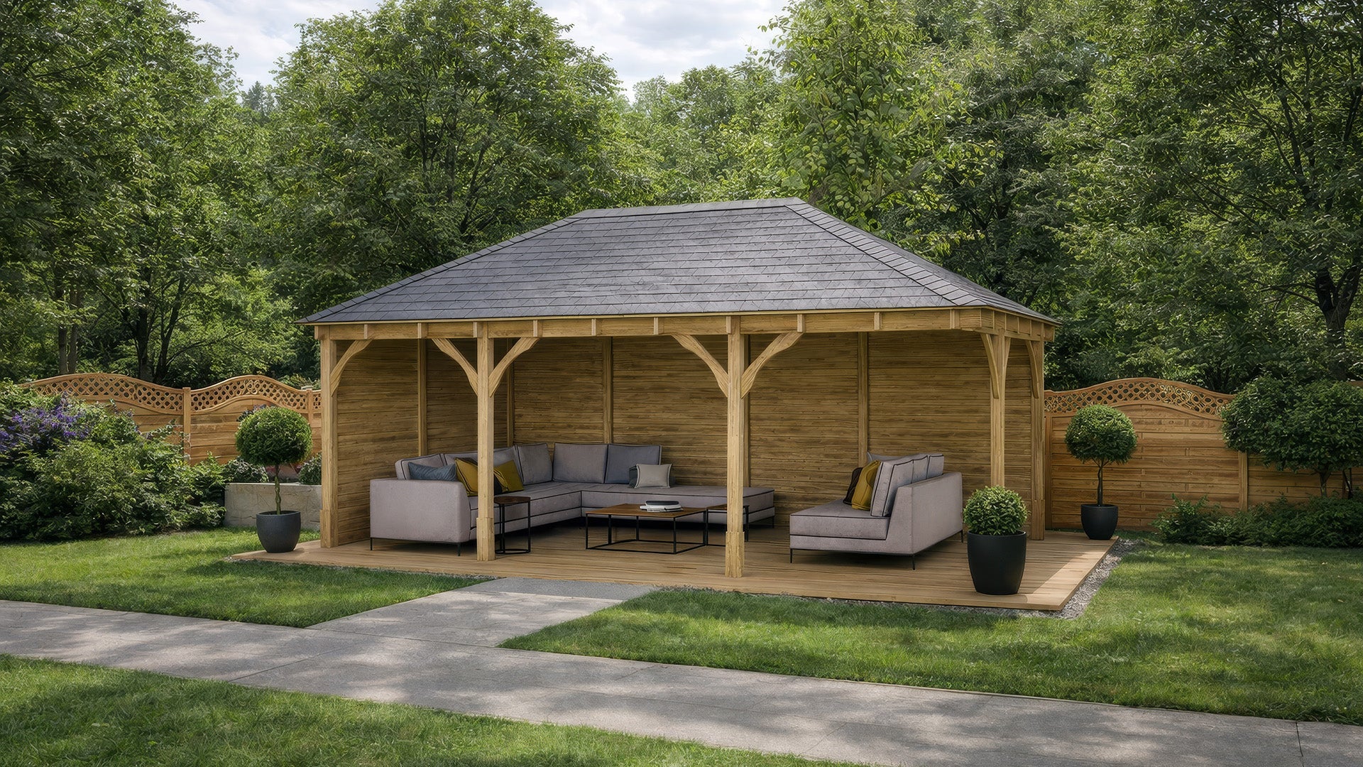 Clipsham Apex Gazebos