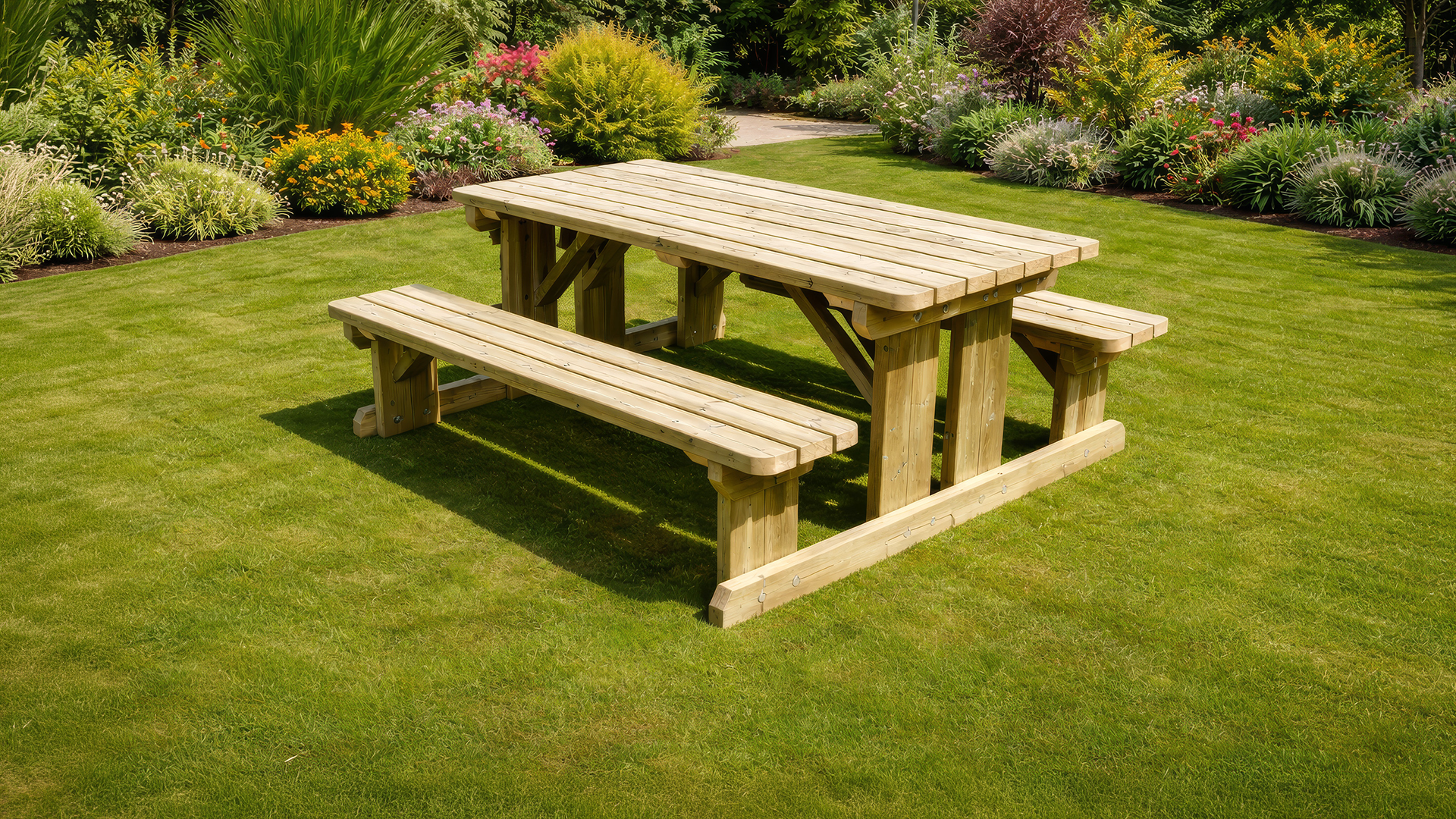 Tinwell Walk-In Picnic Tables