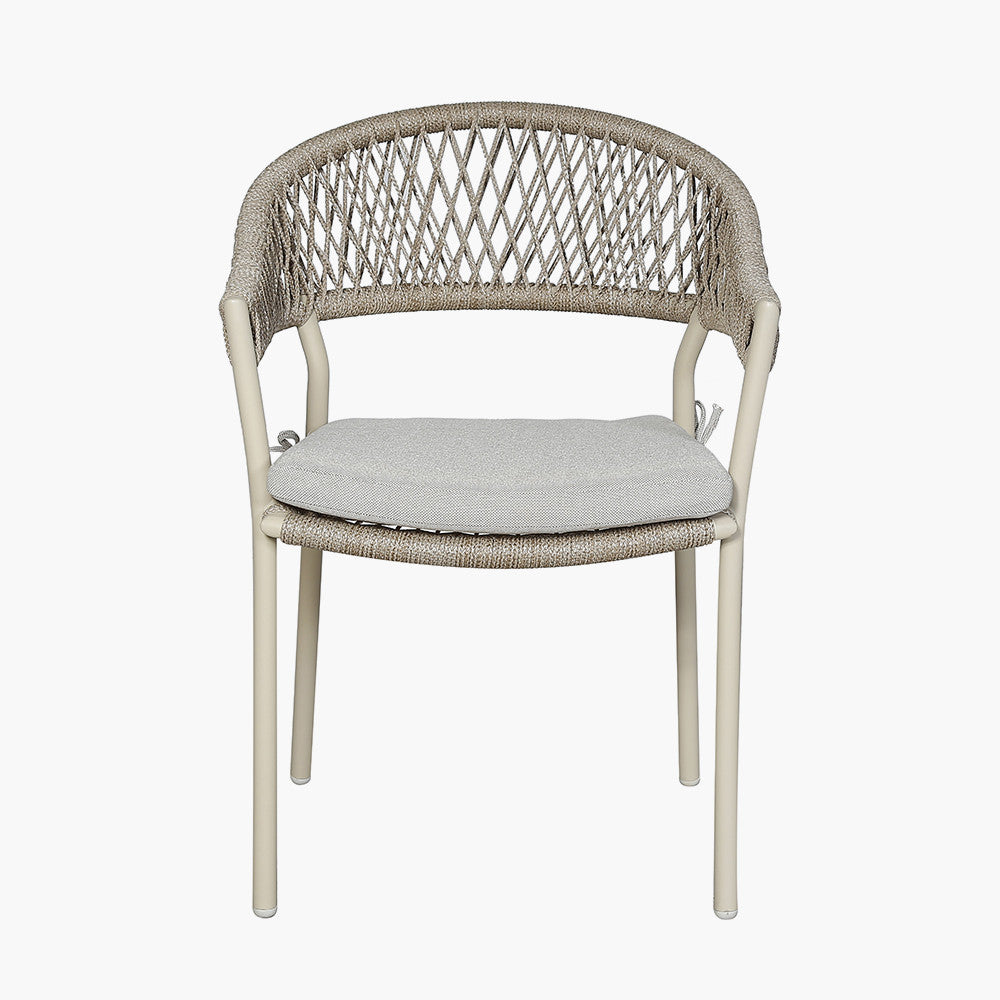 Osaka Latte Outdoor 6 Seater Dining Set