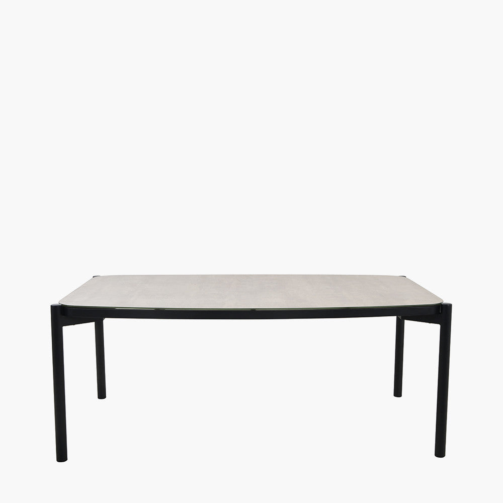 Nevada Putty Outdoor 6 Seater Dining Set