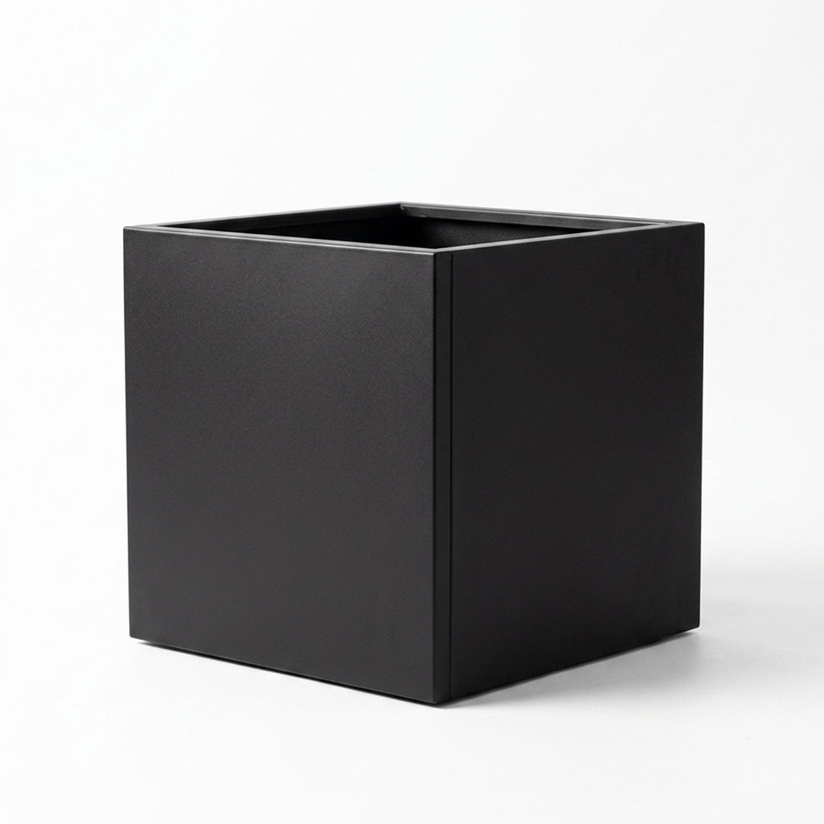 Galvanised Steel Black Cube Metal Planter 50cm x 50cm