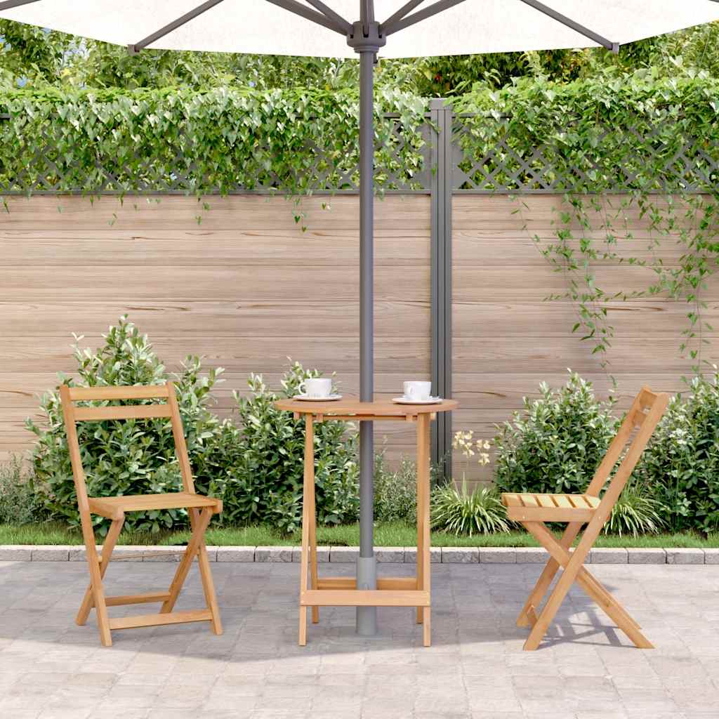 Wooden Folding Garden Table Acacia Wood - 4 Sizes