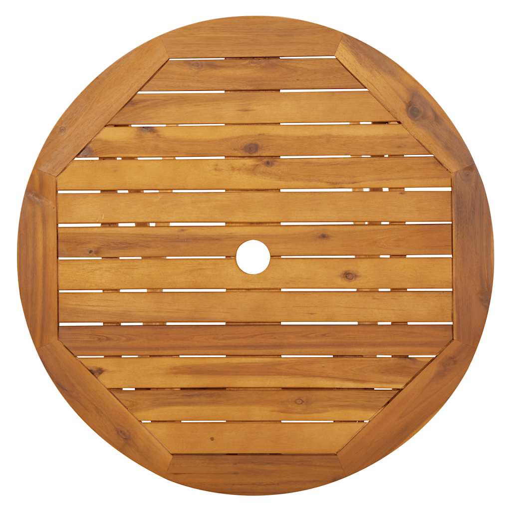 Wooden Folding Garden Table Acacia Wood - 4 Sizes