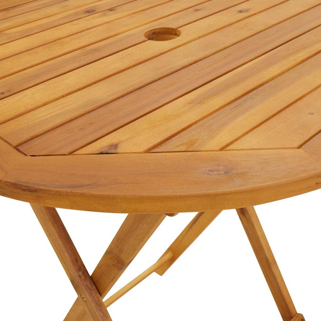 Wooden Folding Garden Table Acacia Wood - 4 Sizes