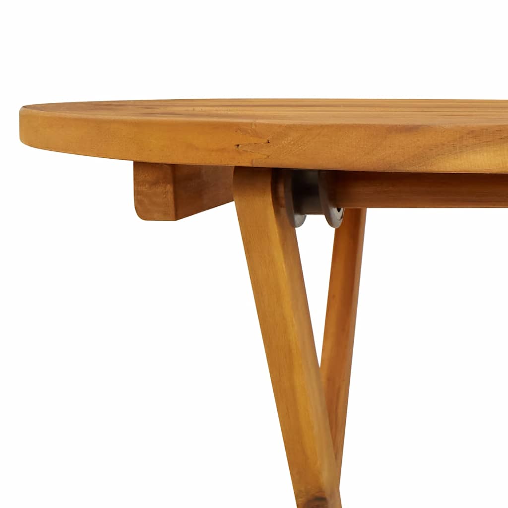 Wooden Folding Garden Table Acacia Wood - 4 Sizes