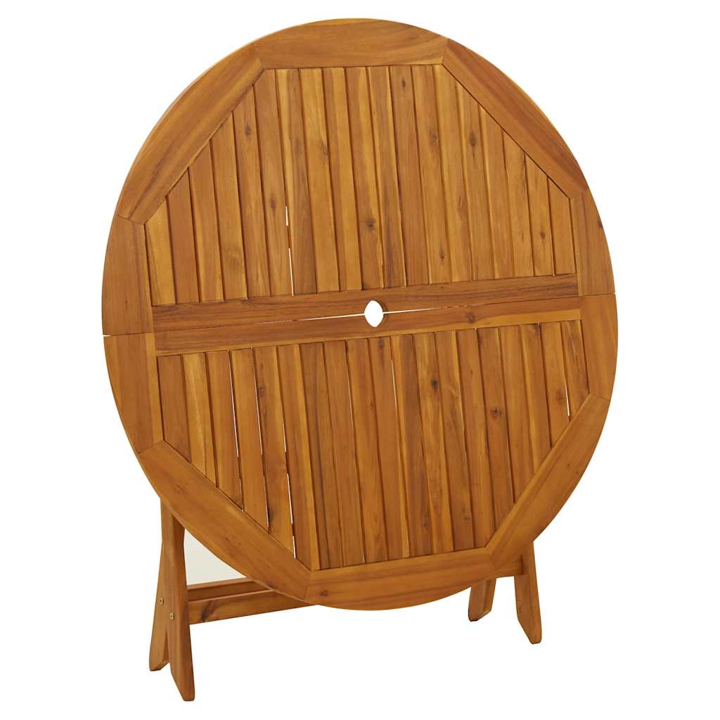 Wooden Folding Garden Table Acacia Wood - 4 Sizes