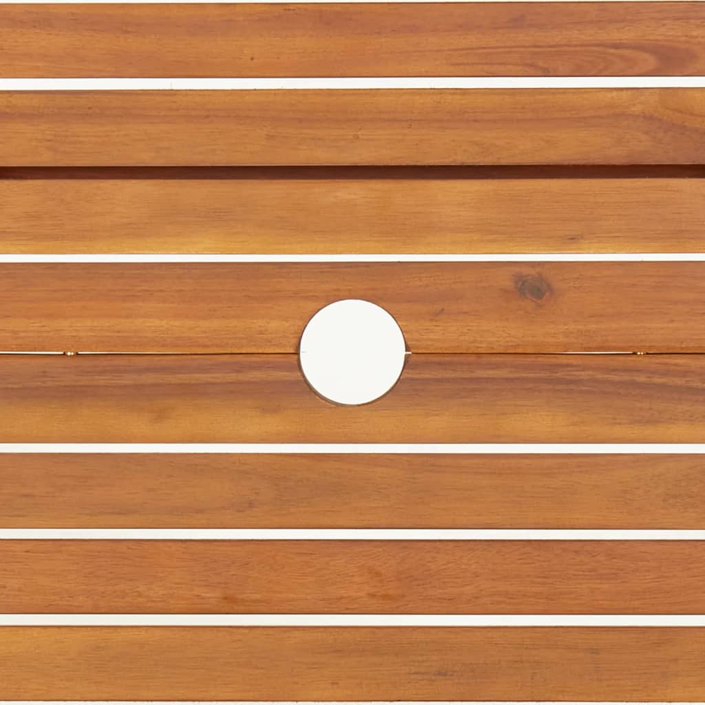 Wooden Folding Garden Table Acacia Wood - 4 Sizes