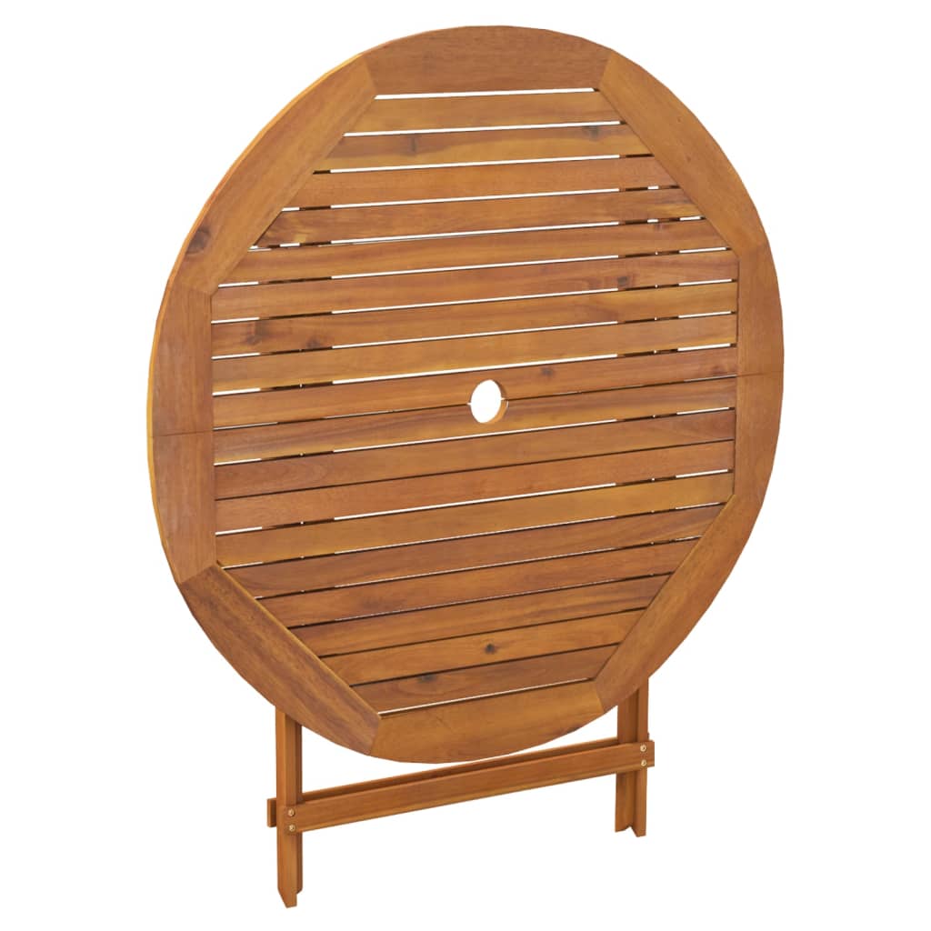 Wooden Folding Garden Table Acacia Wood - 4 Sizes