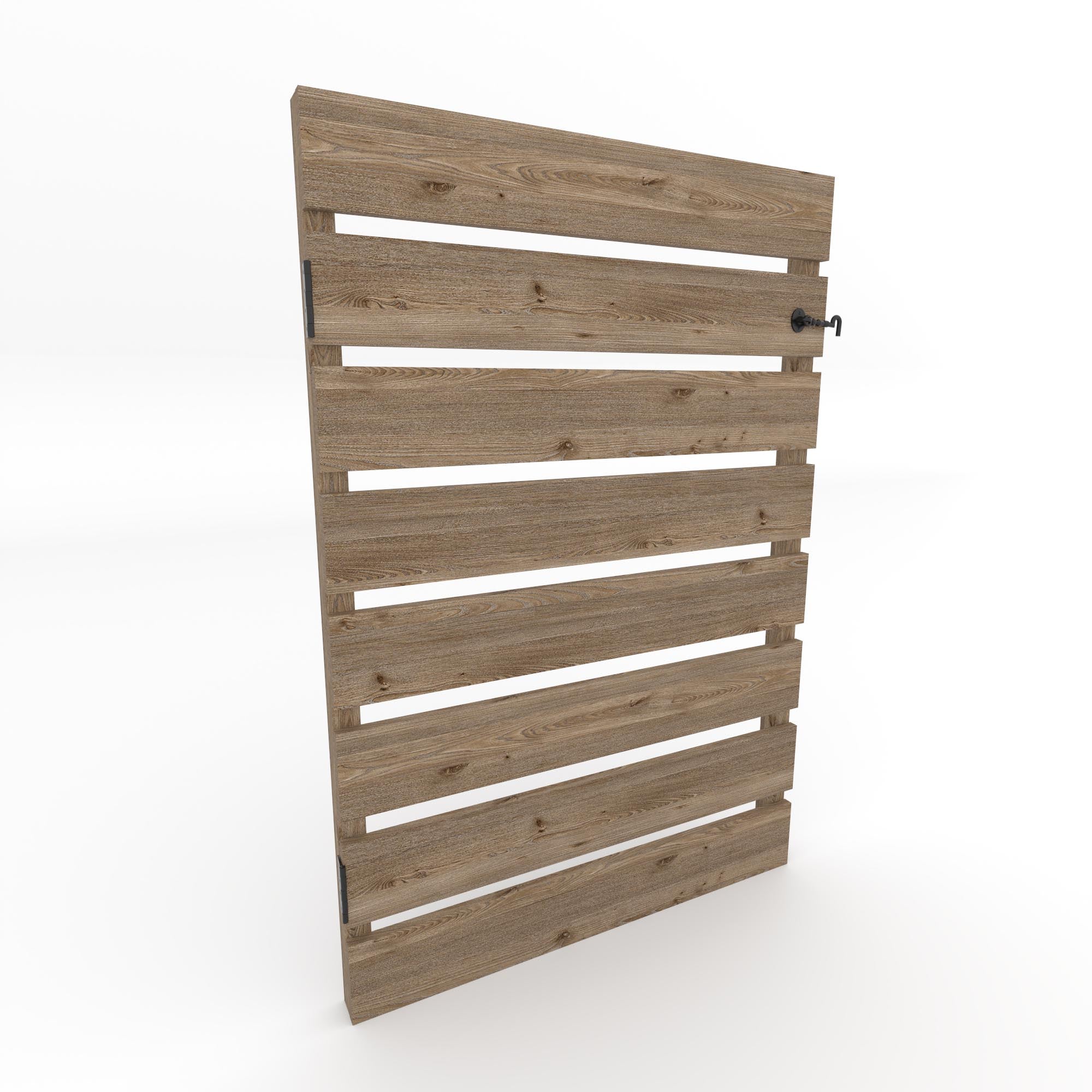 Empingham Log Store Door for 6ft Tall Log Store - Rustic Brown