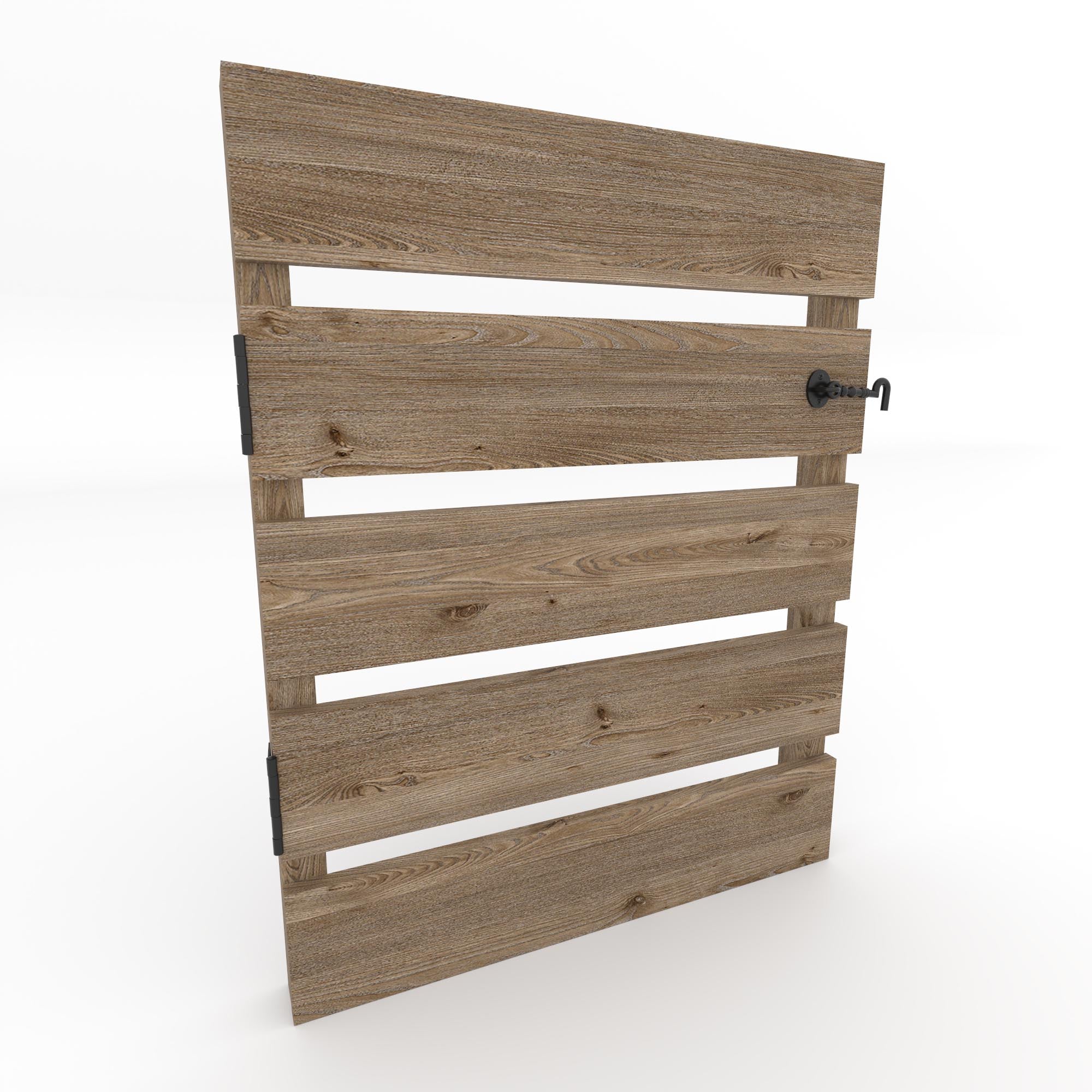 Hambleton Log Store Door for 4ft Tall Log Store - Rustic Brown