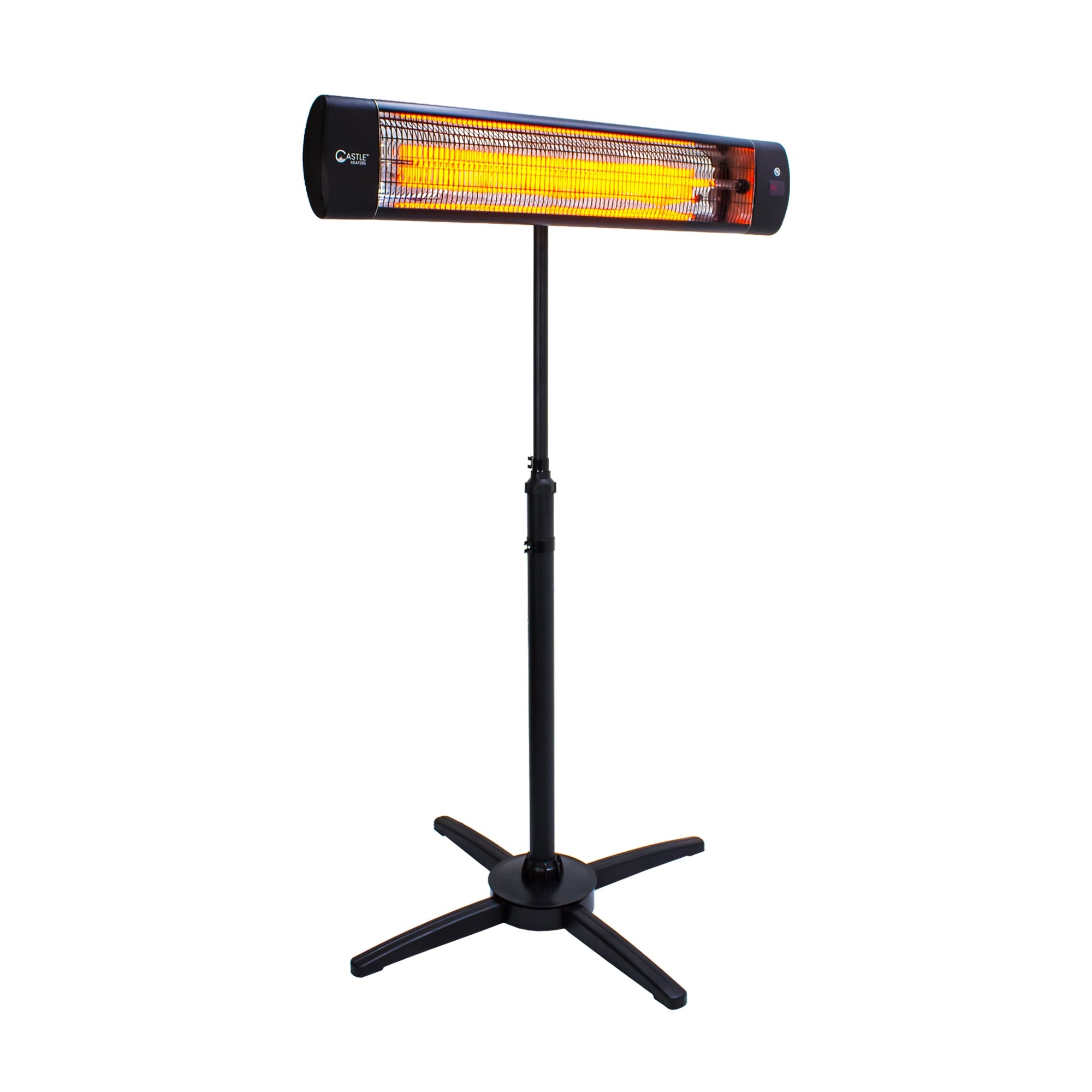 Castle Heaters - 3KW Free Standing Infrared Heater KMH-30KD Infrared Patio & Workshop Heater