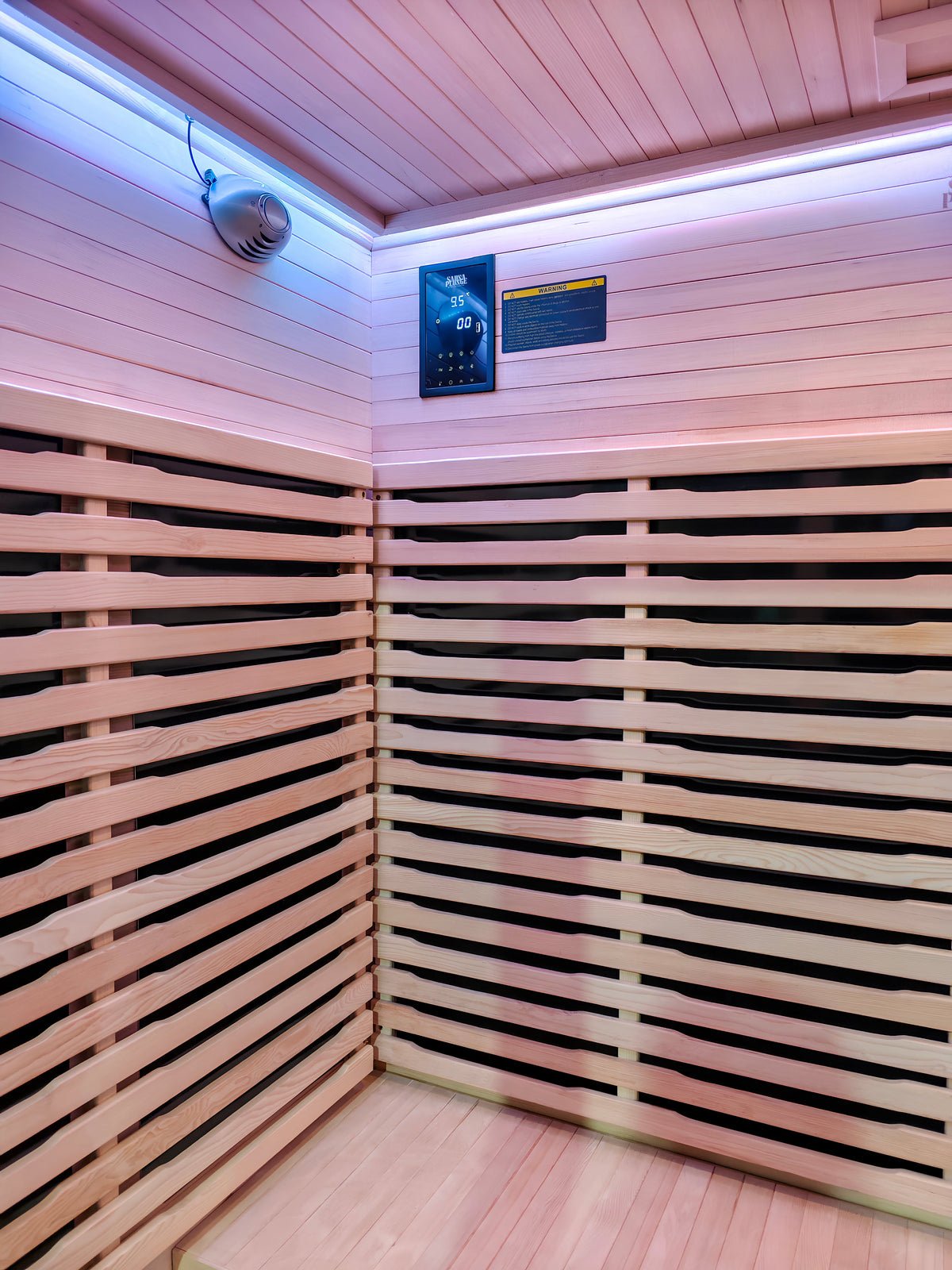 The Dales Glow Indoor Infrared Sauna by SaunaPlunge - 4 person