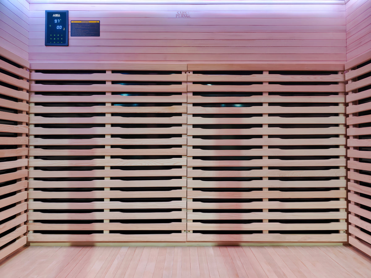 The Dales Glow Indoor Infrared Sauna by SaunaPlunge - 4 person