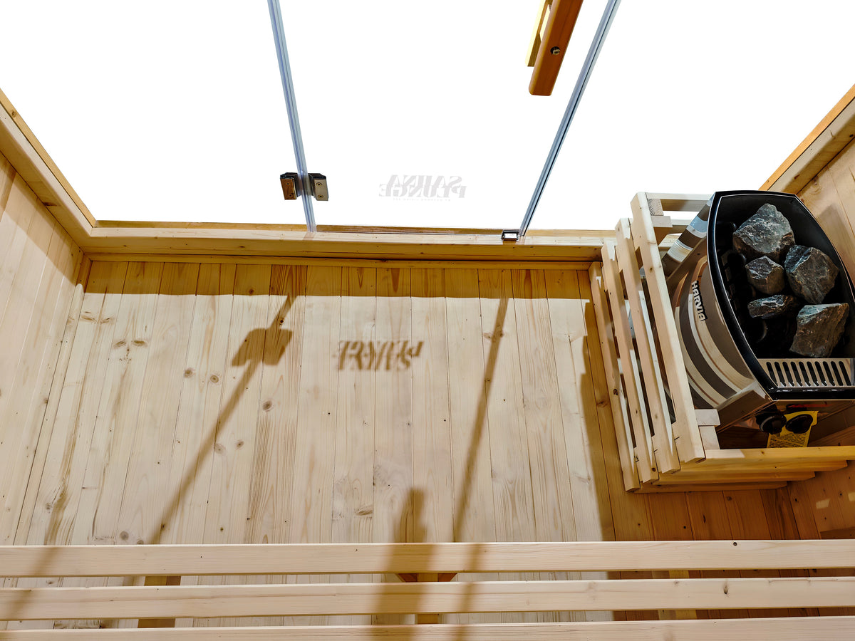 The Bronte Traditional Cabin Sauna by SaunaPlunge - 6 Person