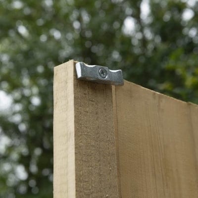 4LIFE Overlap Pressure Treated Reverse Apex Shed - All Sizes