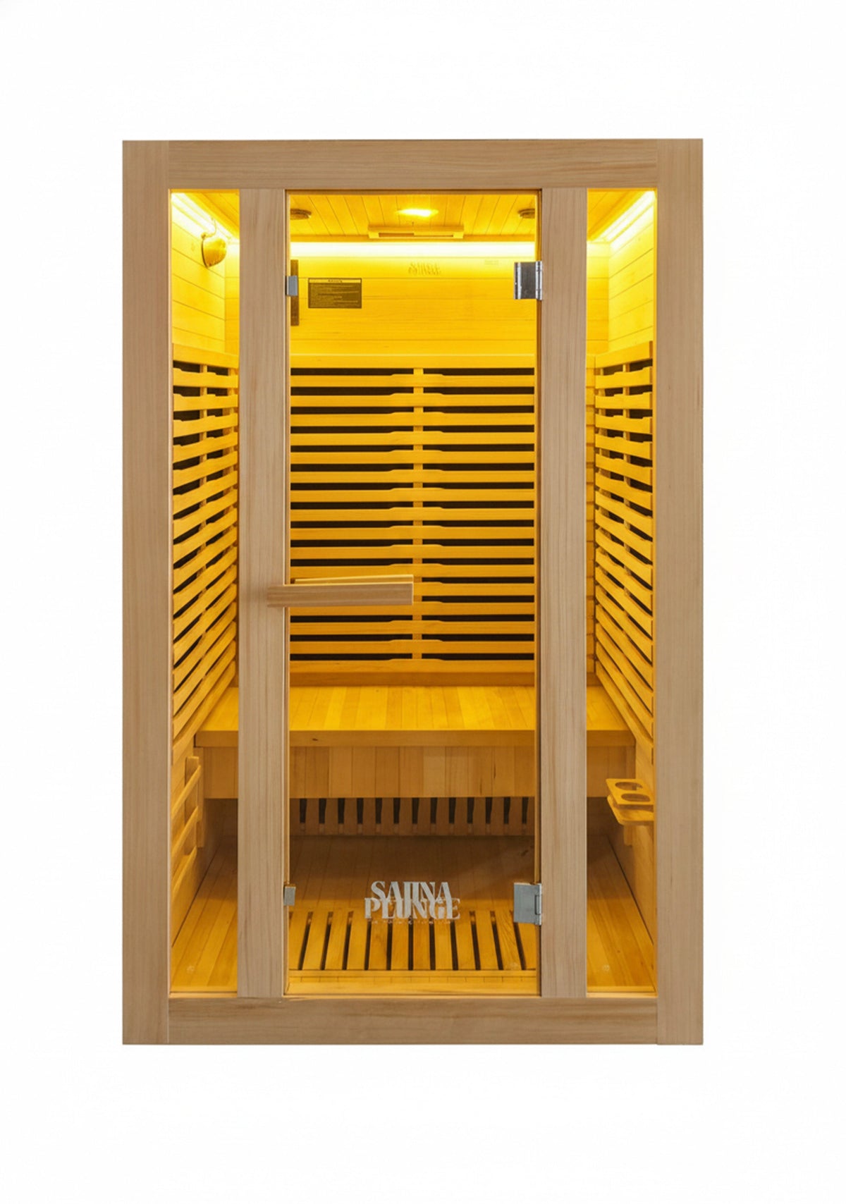 The Dales Glow Indoor Infrared Sauna by SaunaPlunge - 2 person