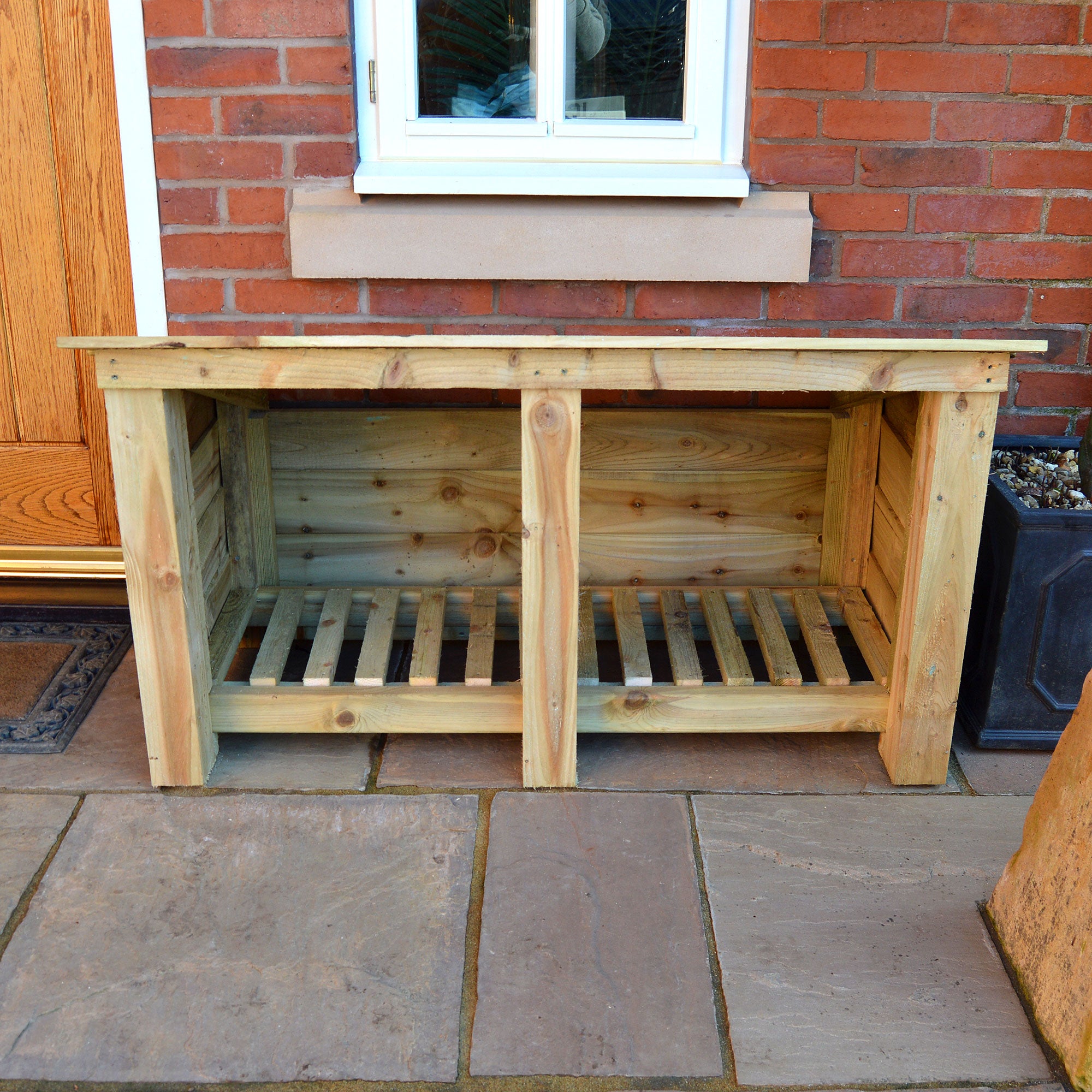 Langham Major Boot Store - Light Green - Slatted Base