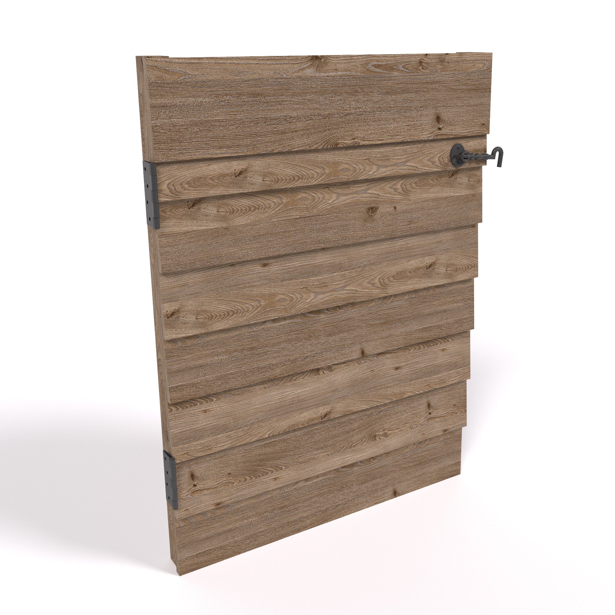 Burley Log Store Door for 4ft Tall Log Store - Rustic Brown