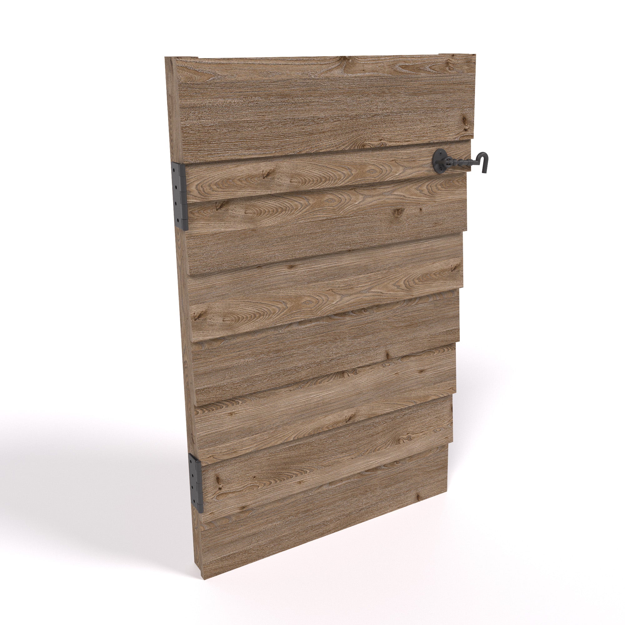 Cottesmore Log Store Door for 4ft Tall Log Store - Rustic Brown