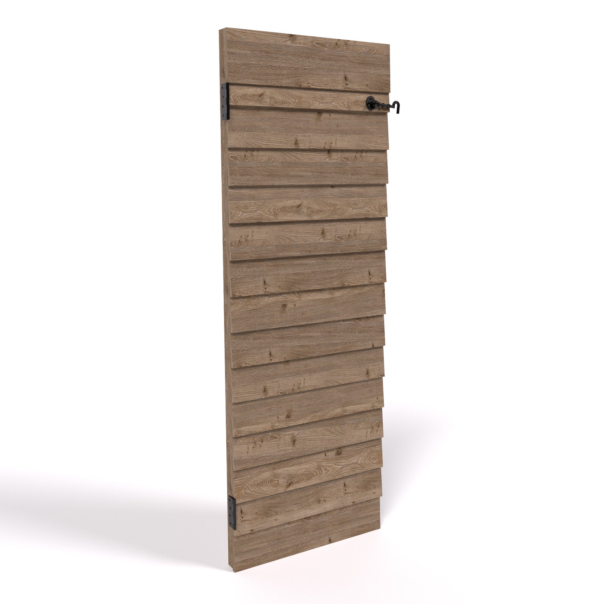 Cottesmore Log Store Door for 6ft Tall Log Store - Rustic Brown