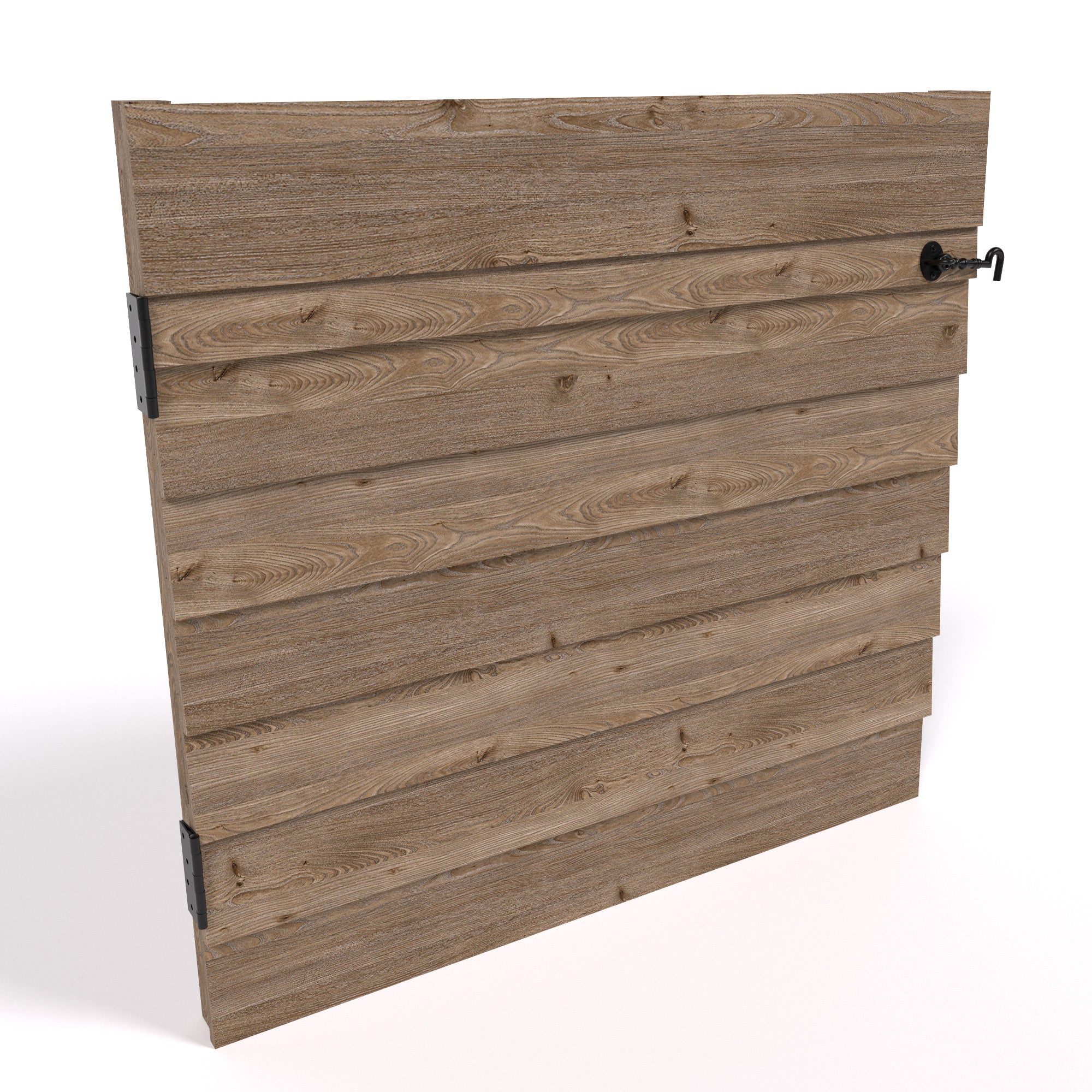 Empingham Log Store Door for 4ft Tall Log Store - Rustic Brown