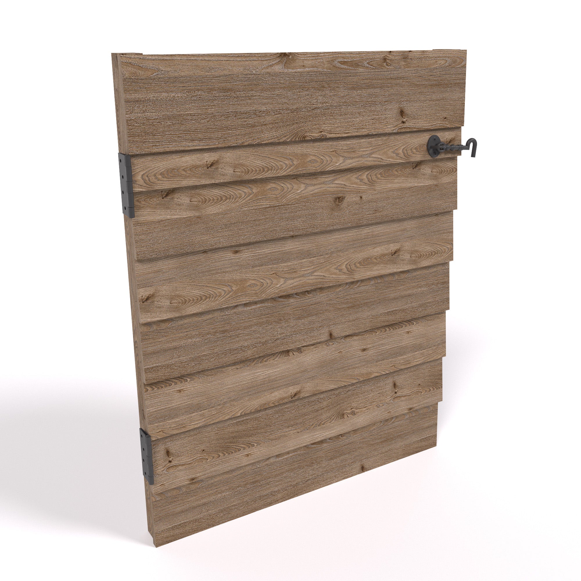 Hambleton Log Store Door for 4ft Tall Log Store - Rustic Brown