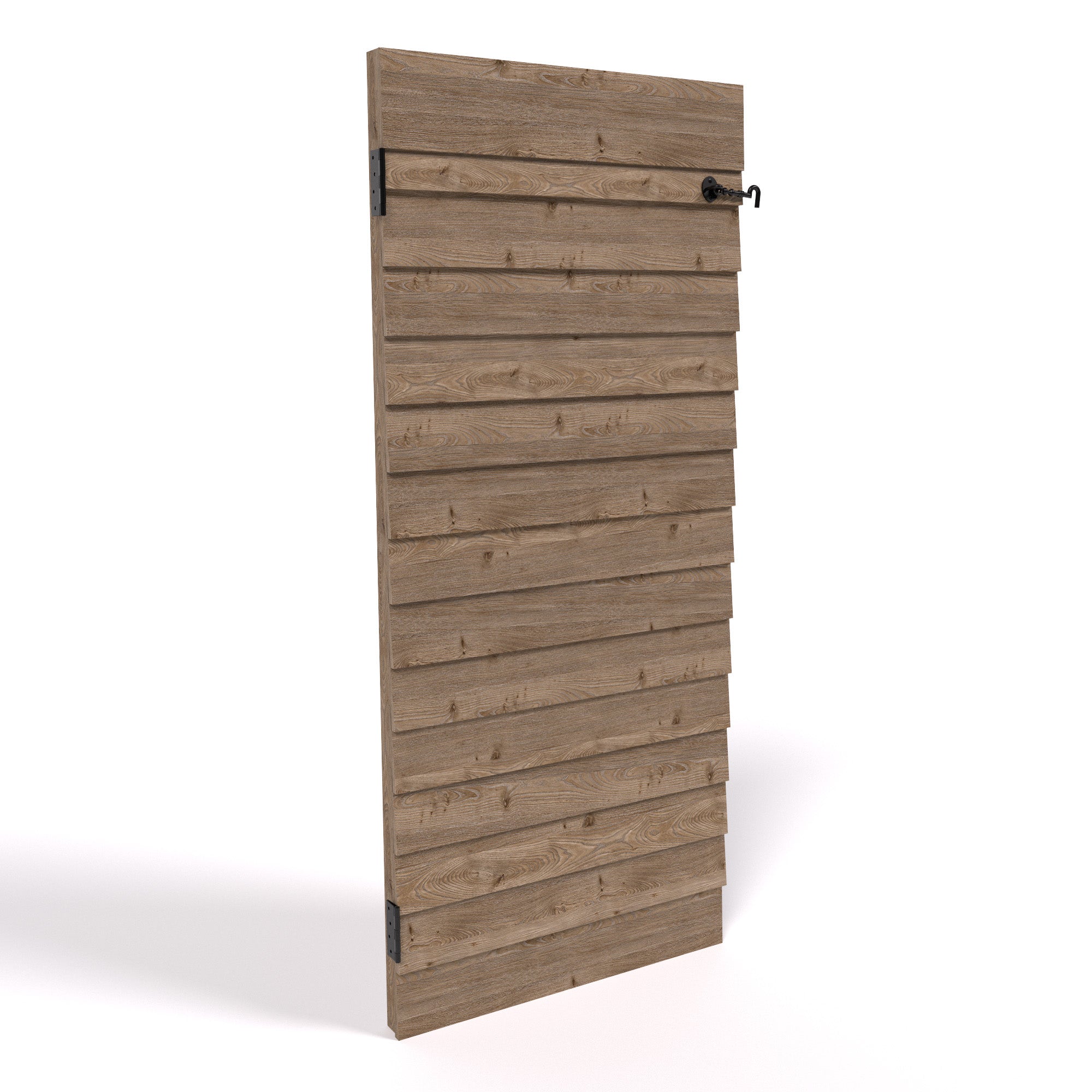 Hambleton Log Store Door for 6ft Tall Log Store - Rustic Brown