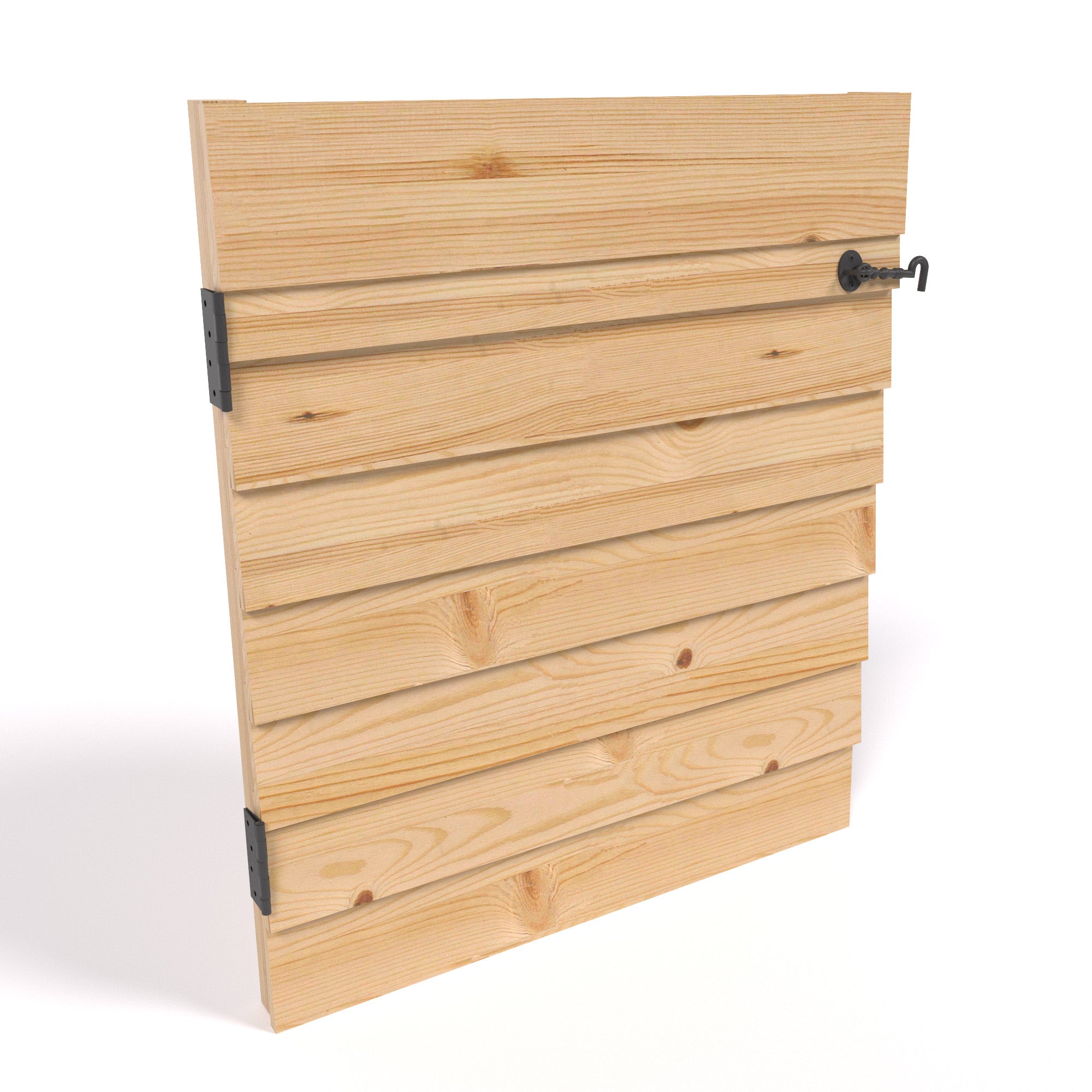 Ryhall Log Store Door for 4ft Tall Log Store - Light Green