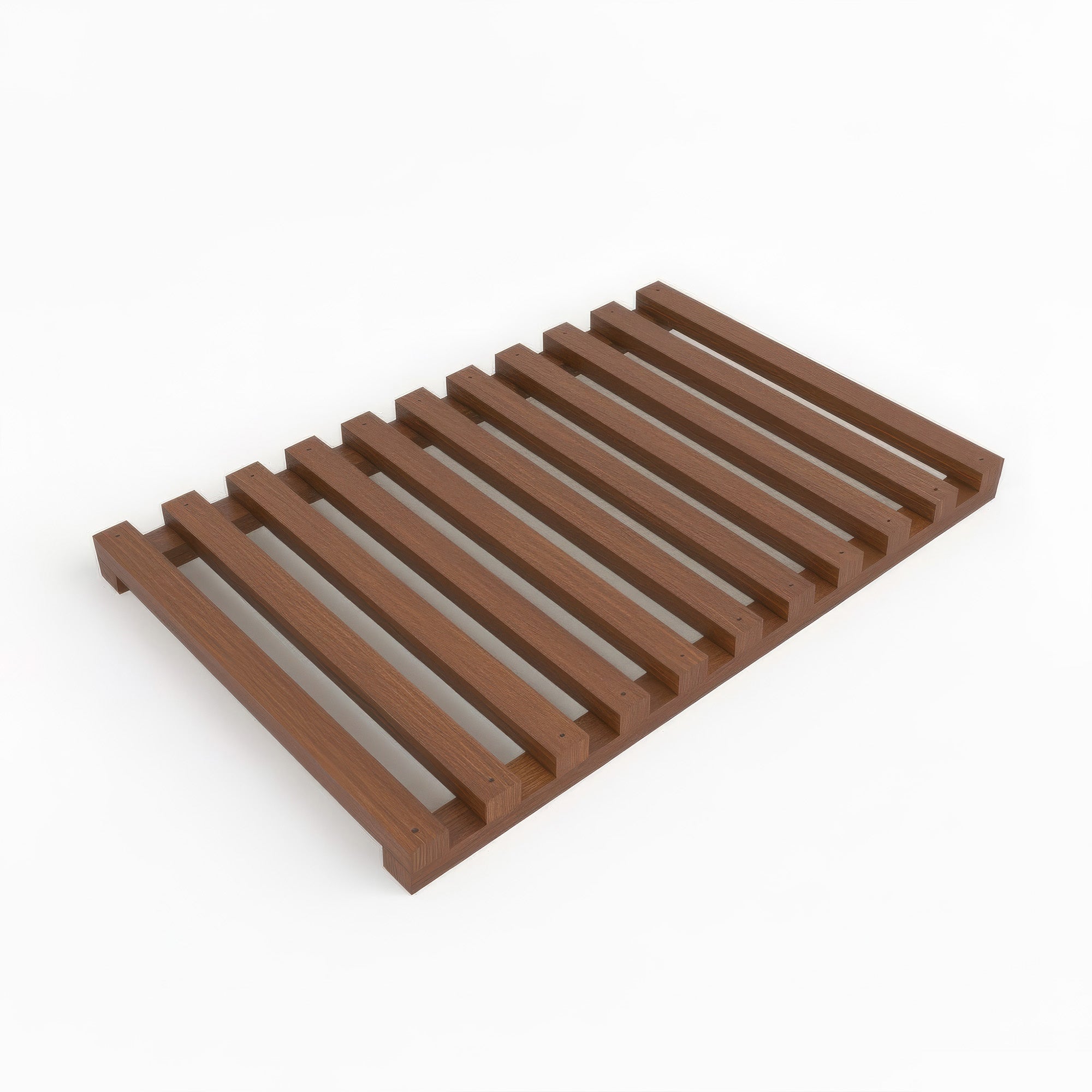 Burley Log Store Kindling Shelf - Rustic Brown