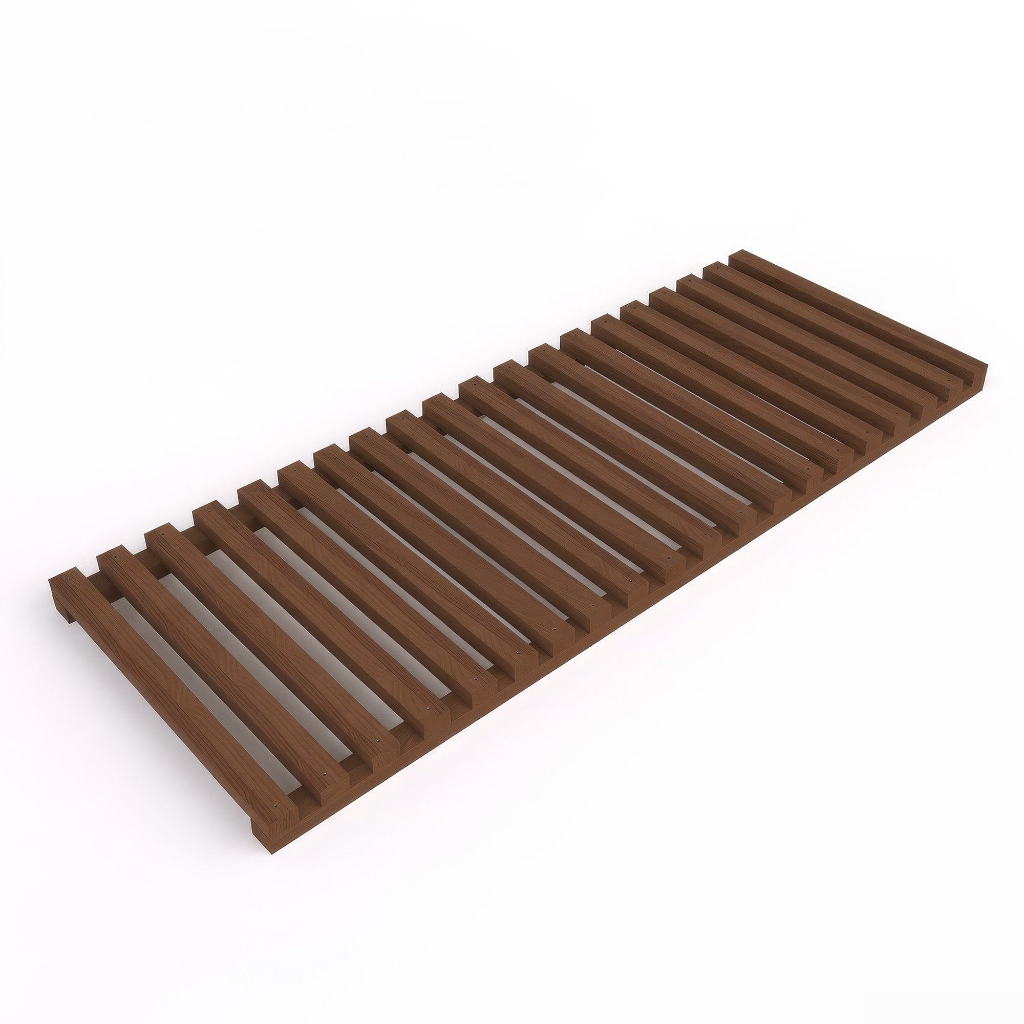 Cottesmore Log Store Kindling Shelf - Rustic Brown