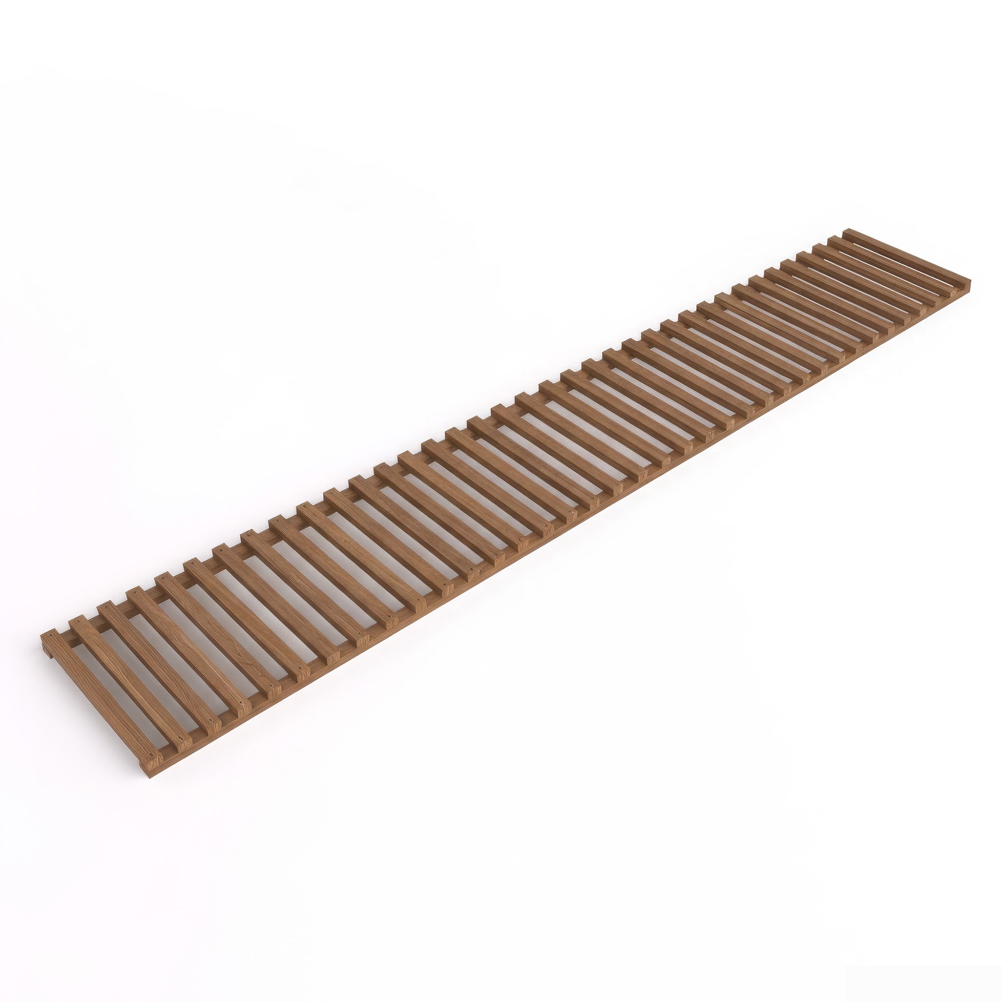 Empingham Log Store Kindling Shelf - Rustic Brown