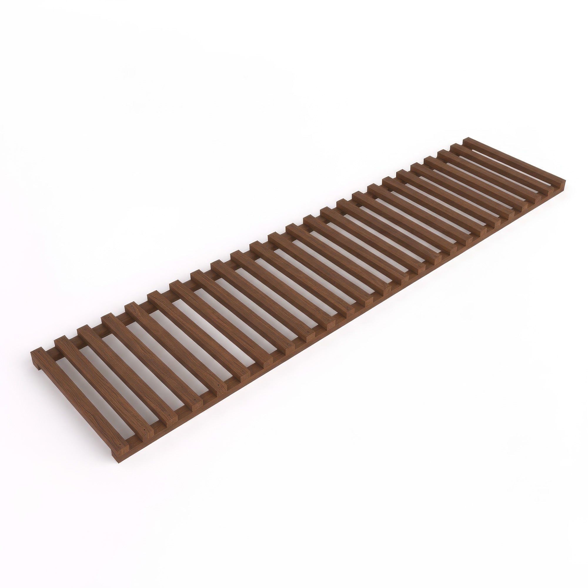 Normanton Log Store Kindling Shelf - Rustic Brown