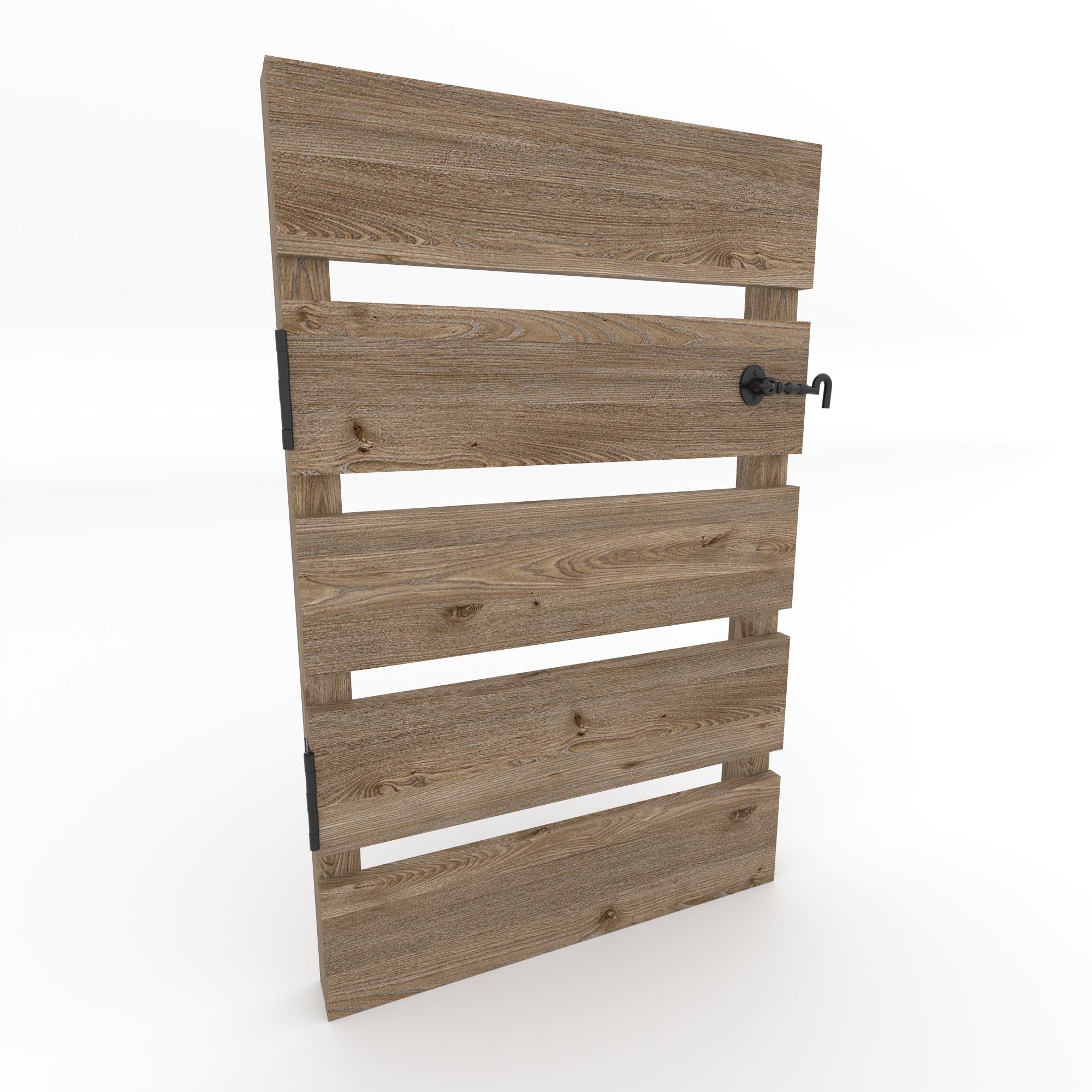 Cottesmore Log Store Door for 4ft Tall Log Store - Rustic Brown
