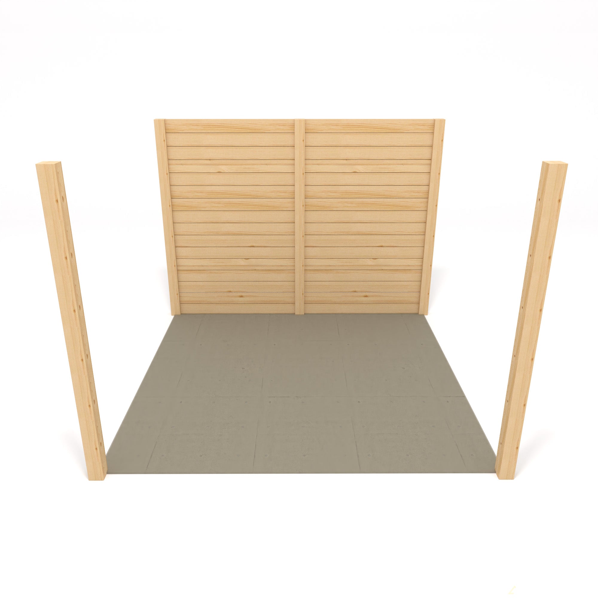 Freestanding Garden Pergola - Light Green - 4.2m Width x 4.2m Length - Clearance Grade