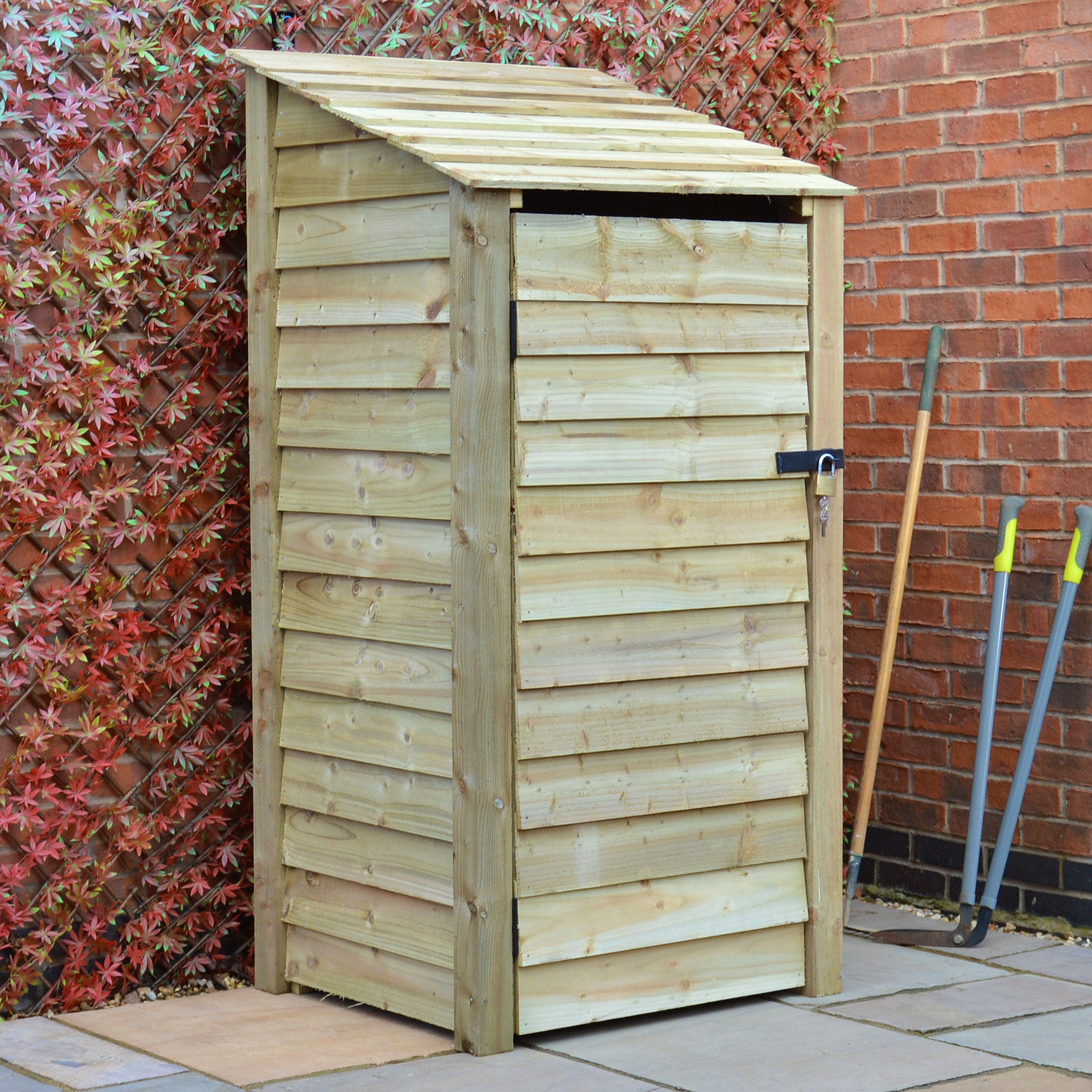 Burley Tool Store - Light Green - 3ft Wide x 6ft Tall