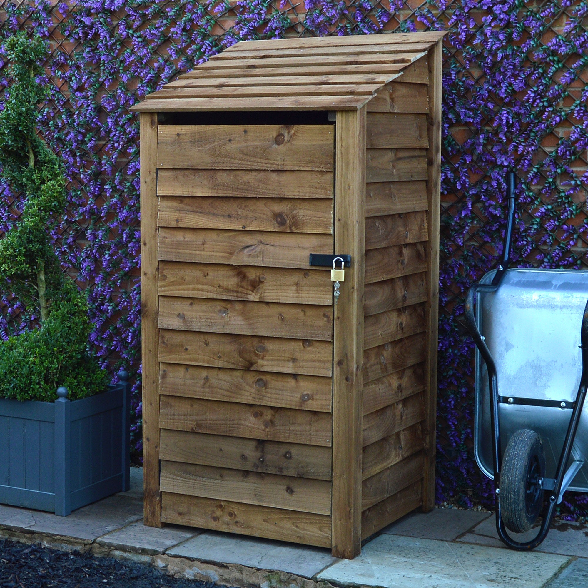 Burley Tool Store - Rustic Brown - 3ft Wide x 6ft Tall