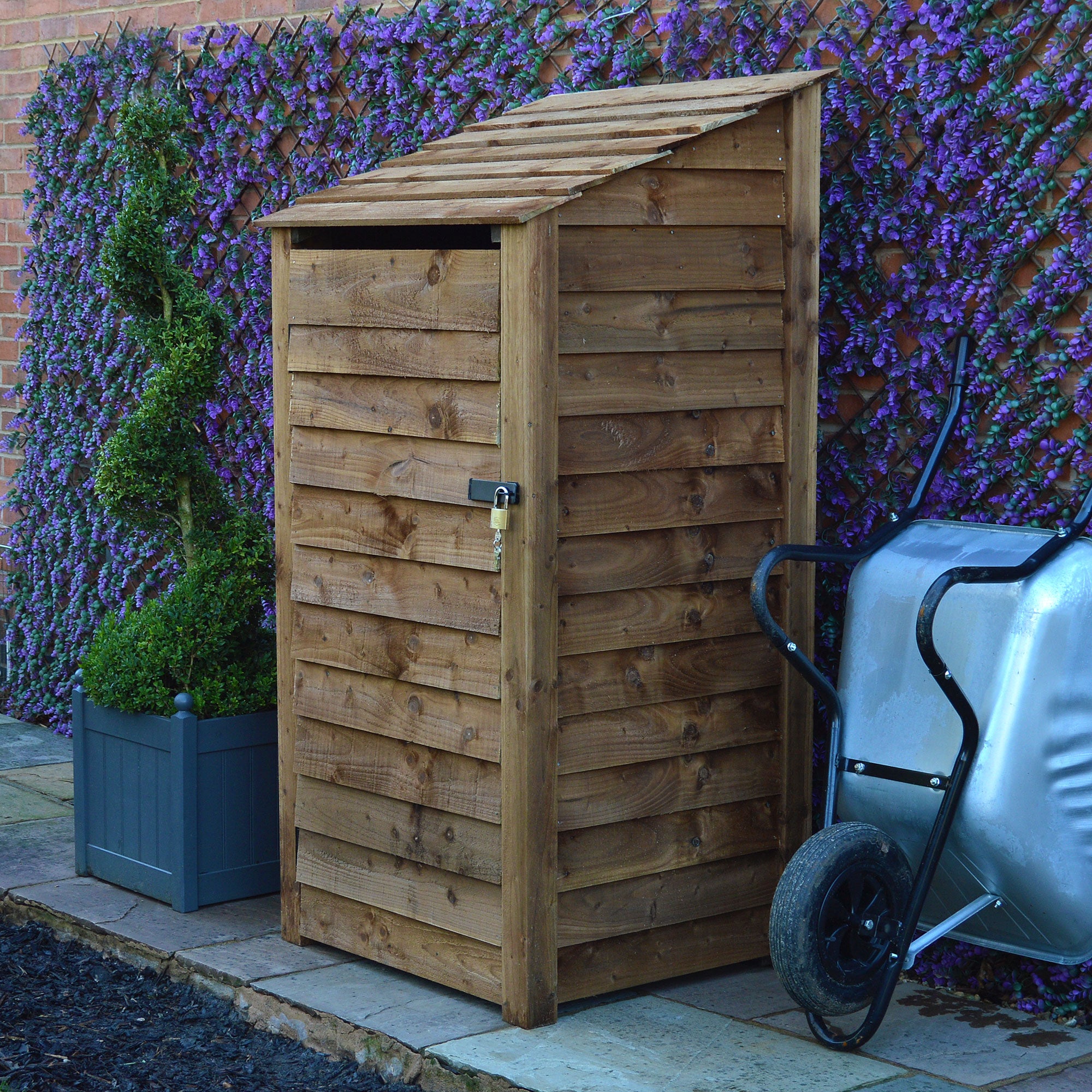 Burley Tool Store - Rustic Brown - 3ft Wide x 6ft Tall