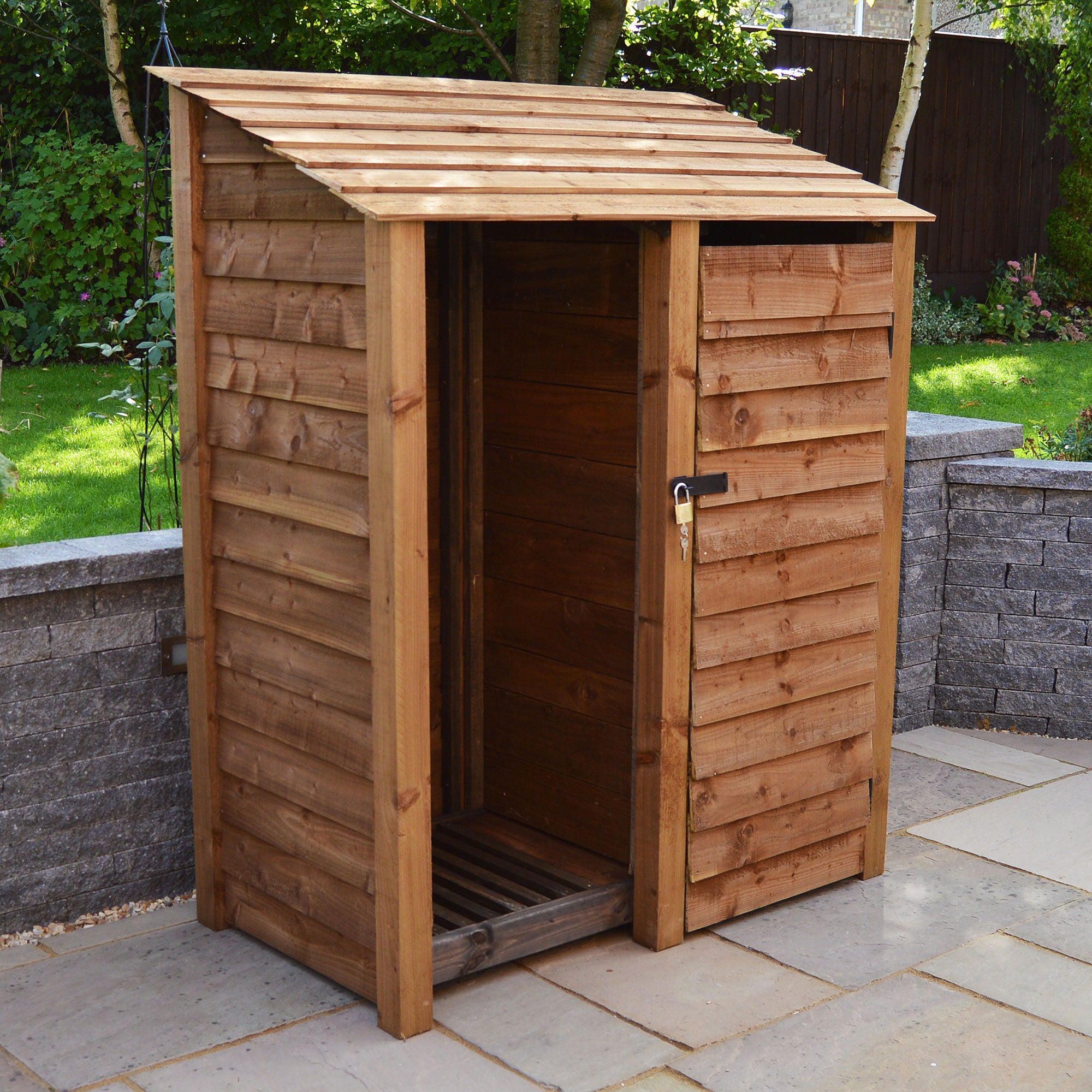 Cottesmore Tool Store - Rustic Brown - 5ft Wide x 6ft Tall