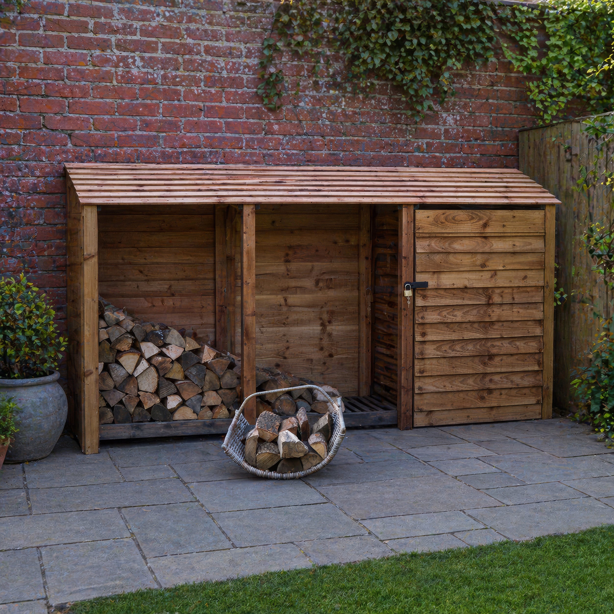 Empingham Tool Store - Rustic Brown - 11ft Wide x 6ft Tall