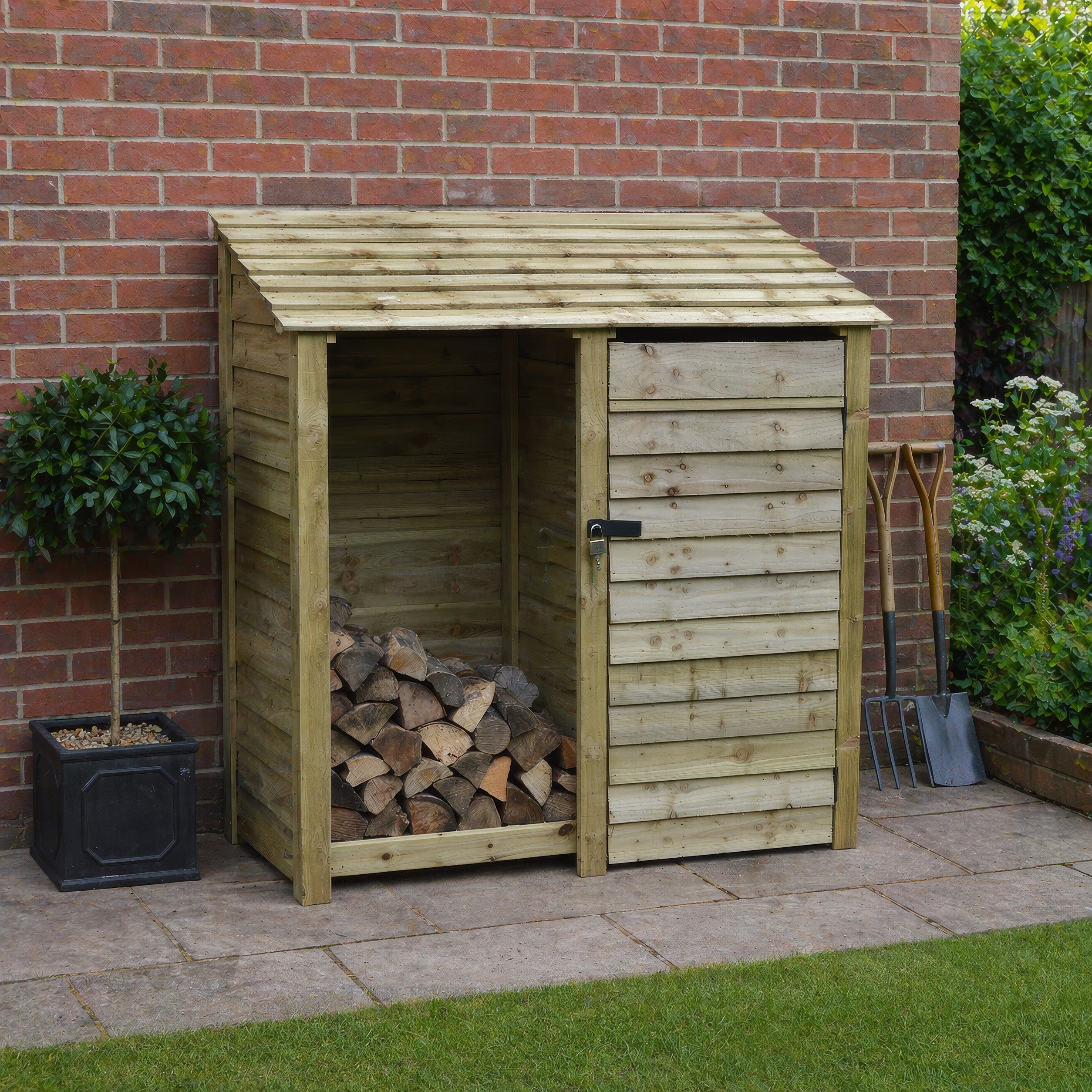 Hambleton Tool Store - Light Green - 6ft Wide x 6ft Tall