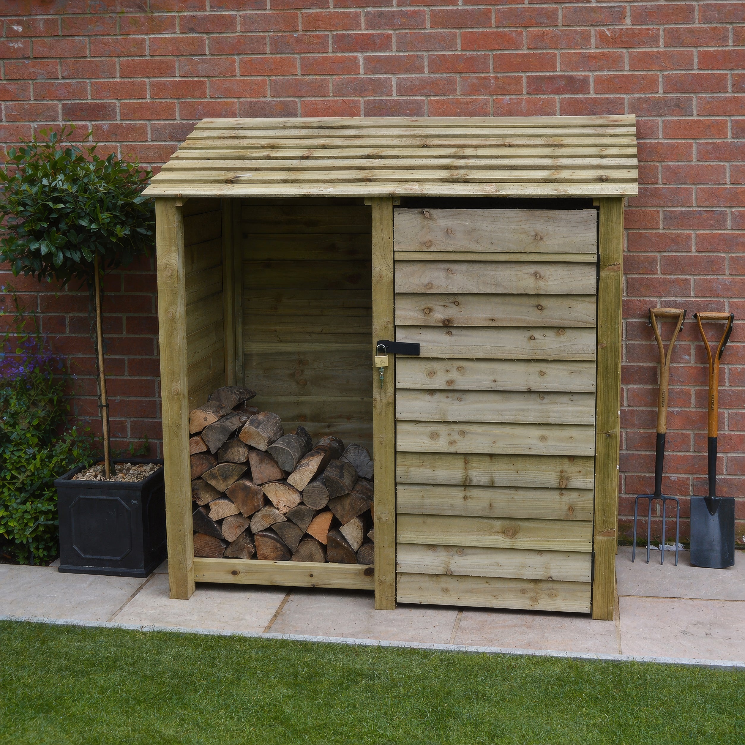 Hambleton Tool Store - Light Green - 6ft Wide x 6ft Tall