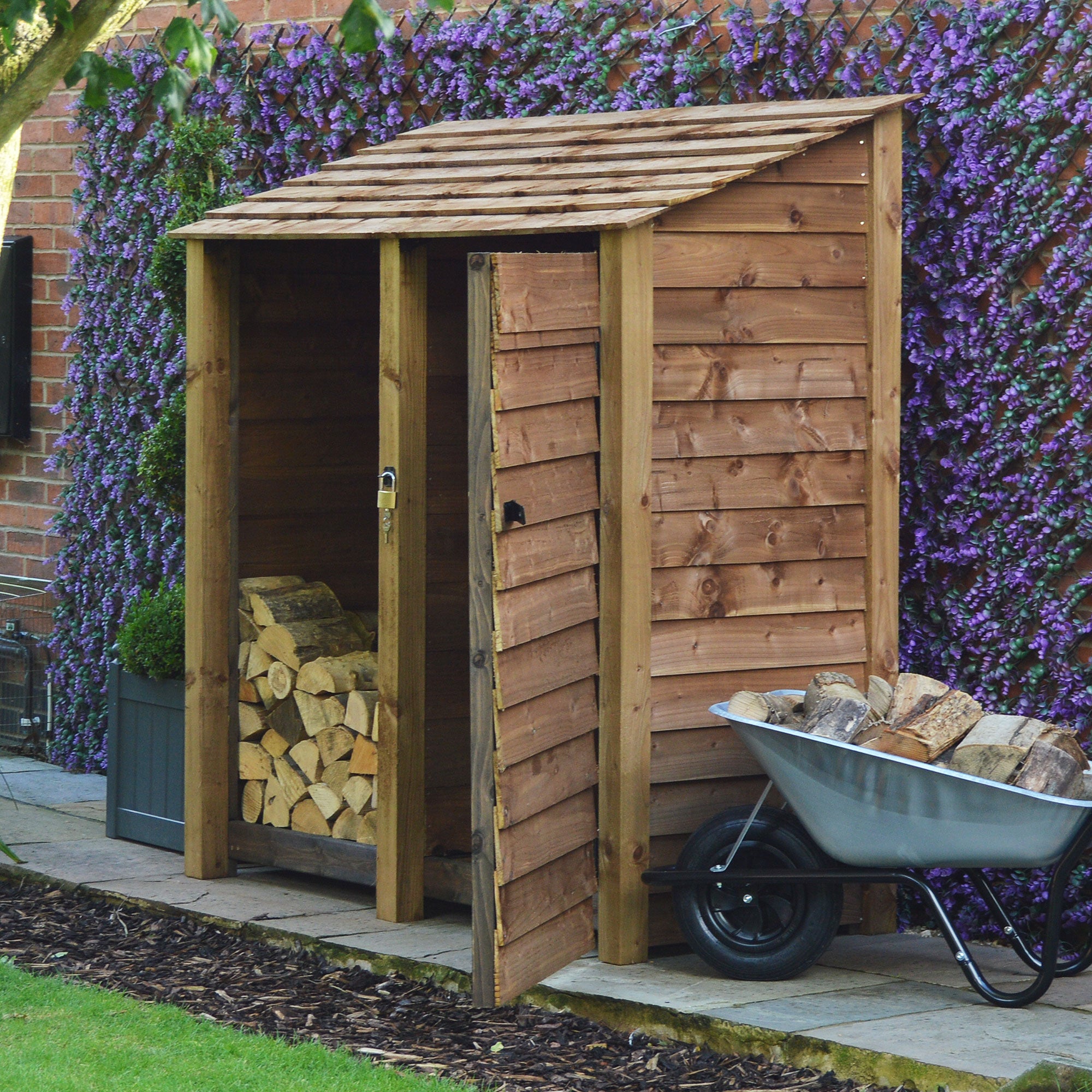 Hambleton Tool Store - Rustic Brown - 6ft Wide x 6ft Tall