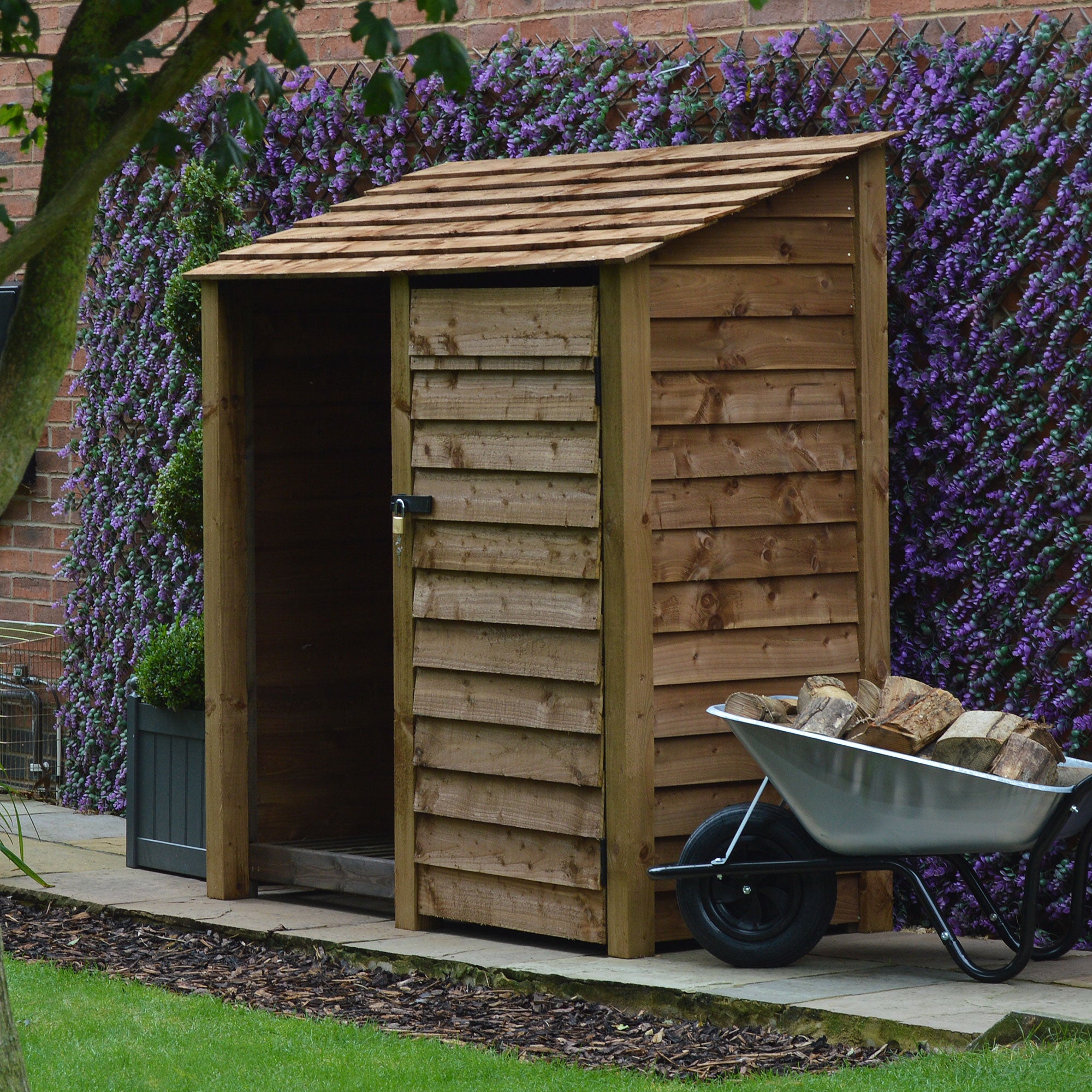 Hambleton Tool Store - Rustic Brown - 6ft Wide x 6ft Tall