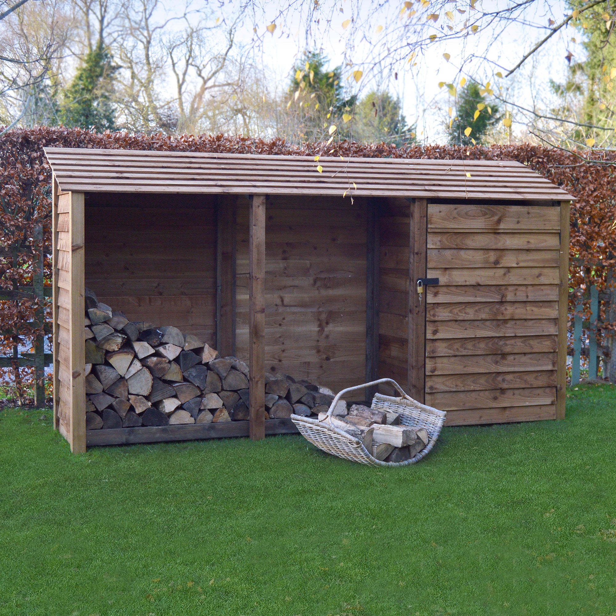 Ryhall Tool Store - Rustic Brown - 9ft Wide x 6ft Tall