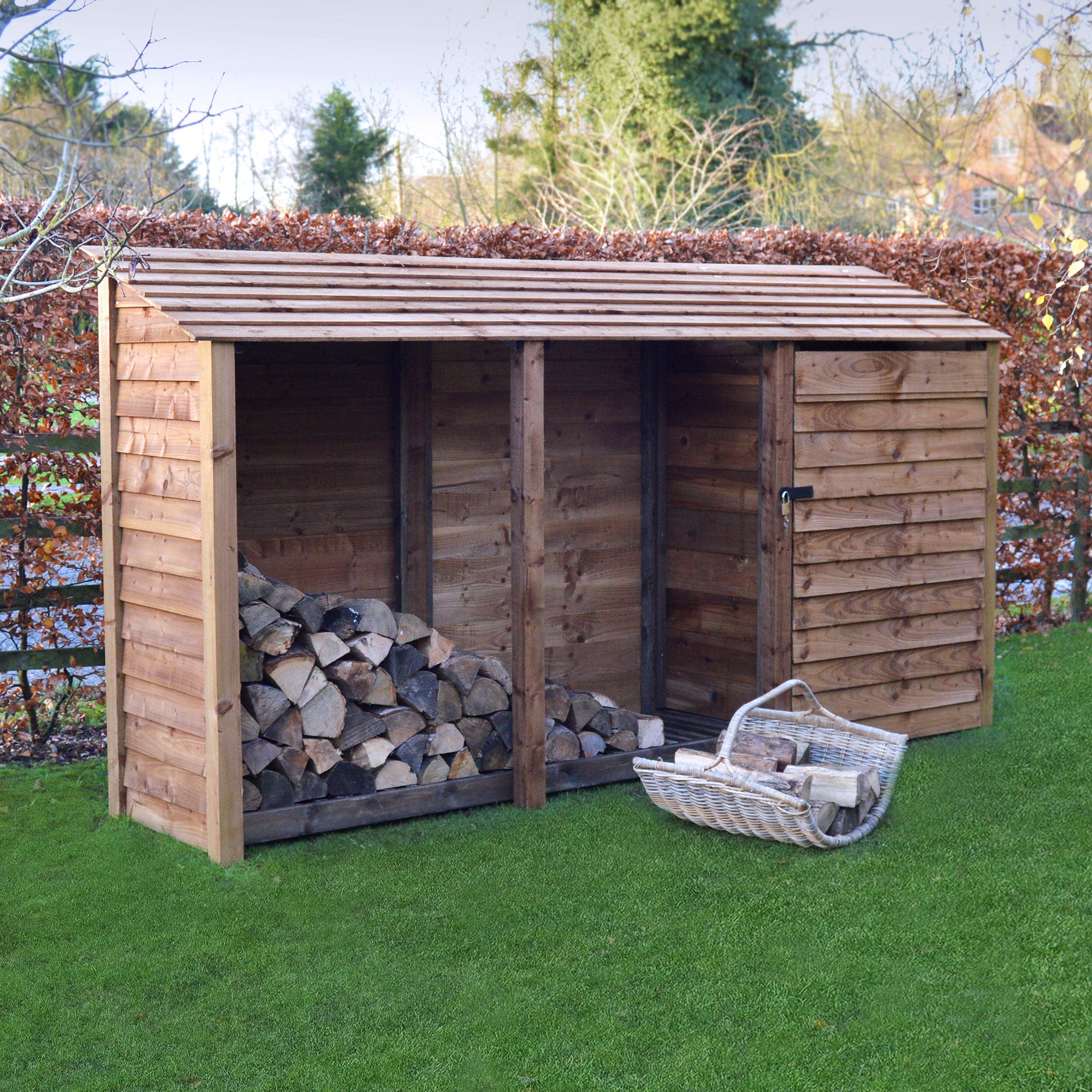 Ryhall Tool Store - Rustic Brown - 9ft Wide x 6ft Tall