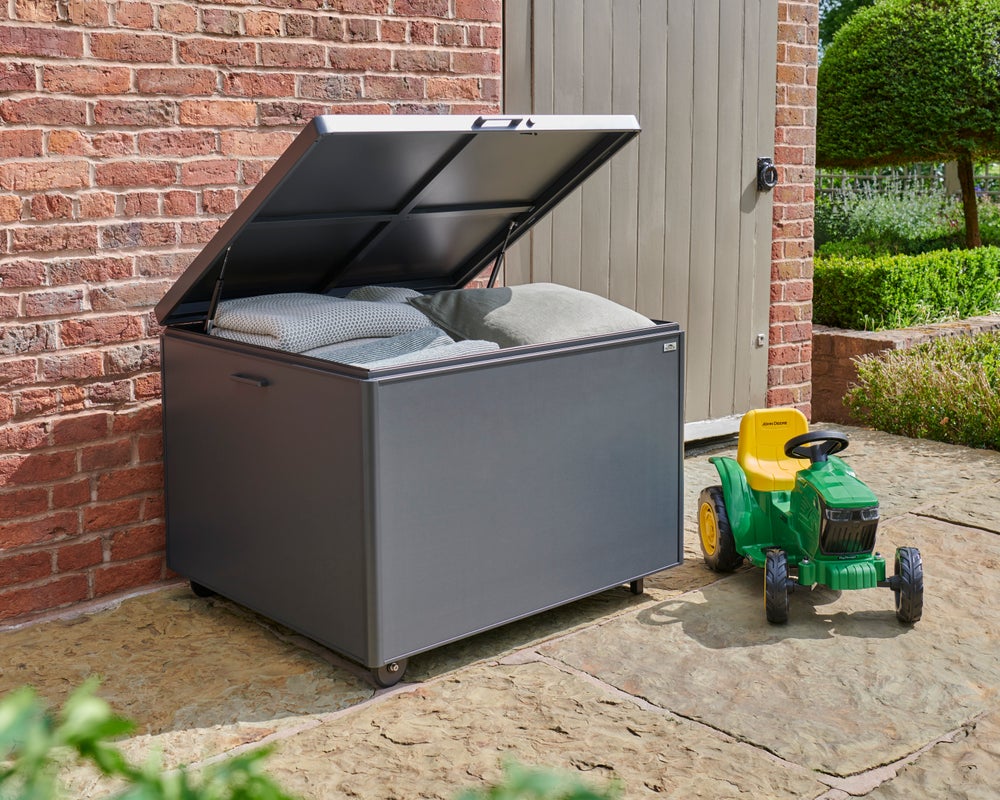 Royce Medium Anthracite Outdoor Storage Box