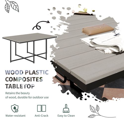 Rattan Dining Set, Garden Table & Chair Sets w/ Space-saving Design