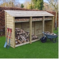 Ryhall Log Store - 6ft Tall x 9ft Wide